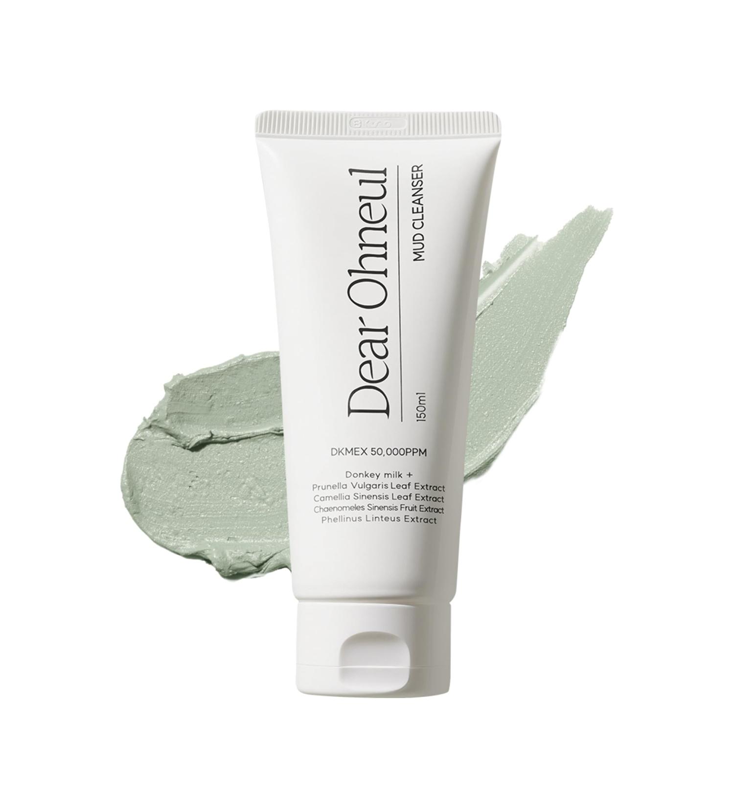 Dear Ohneul Mud Cleanser | 120ml 4.06 Fl. Oz | 2-in-1 Cleanser & Mask | Donkey Milk | Pore Refining | Deep Cleanse | Kaolin Clay | Moisturizing | Korean Skincare - Buy Online on GoSupps.com