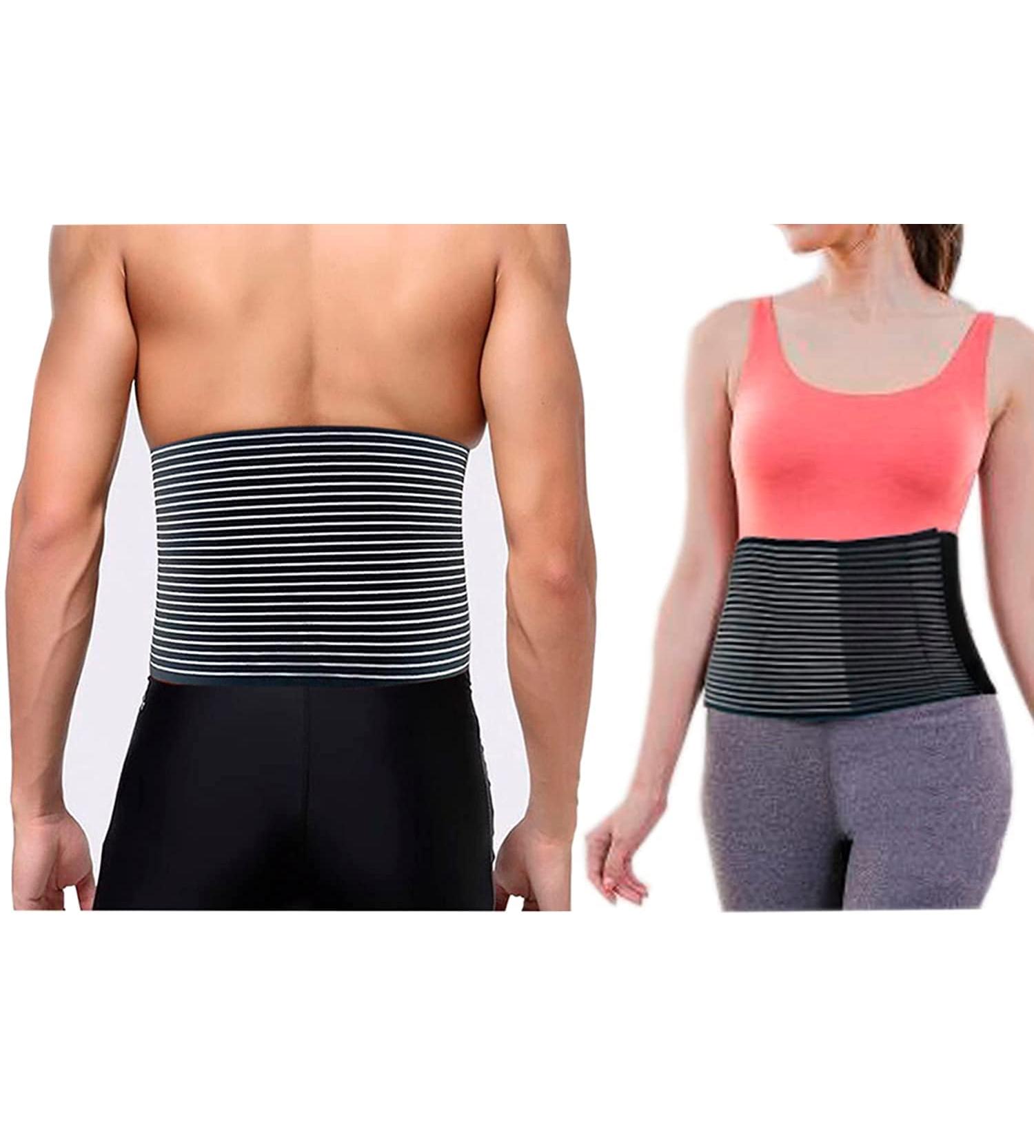 Adjustable Lower Back Support Brace for Men and Women - Lumbar Pain Relief, Waist Trimmer Belt, Postpartum Recovery, Obesity Girdle - Adjustable Waist Strap - Buy Online on GoSupps.com