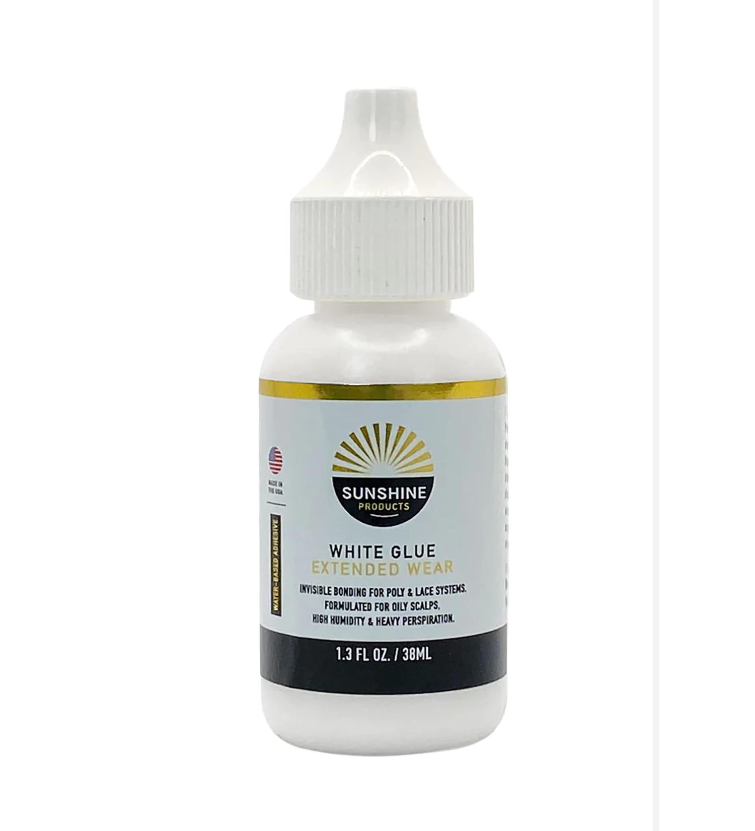 Sunshine Hair Replacement Glue - Extended Hold for Poly & Lace Hairpieces - Waterproof Bonding, Skin Safe - Buy Online on GoSupps.com