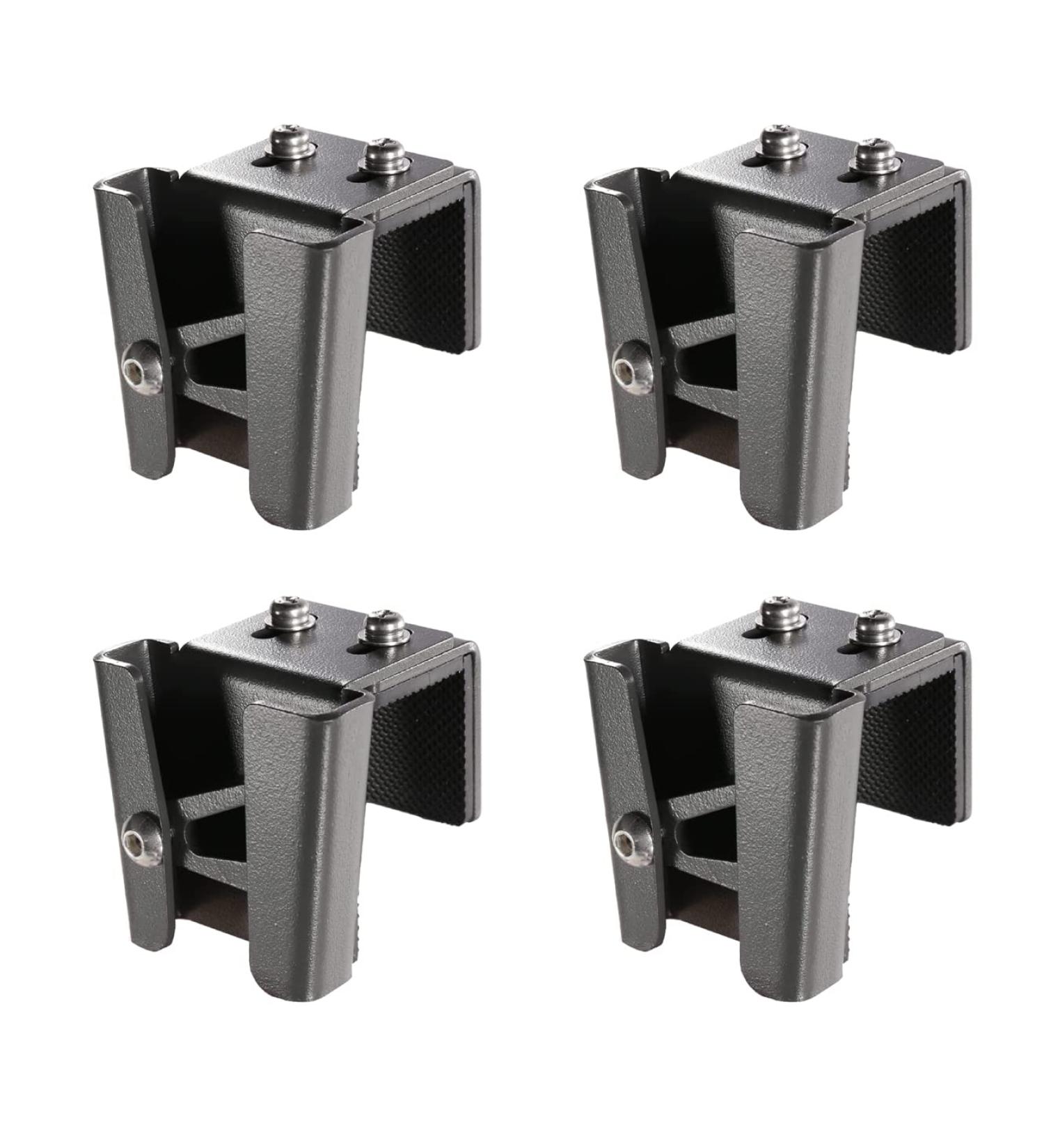 NKEOSN Pontoon Fender Clips - Adjustable Stainless Steel Boat Bumper Clips for Square Rails - 4 Pack - Buy Online on GoSupps.com