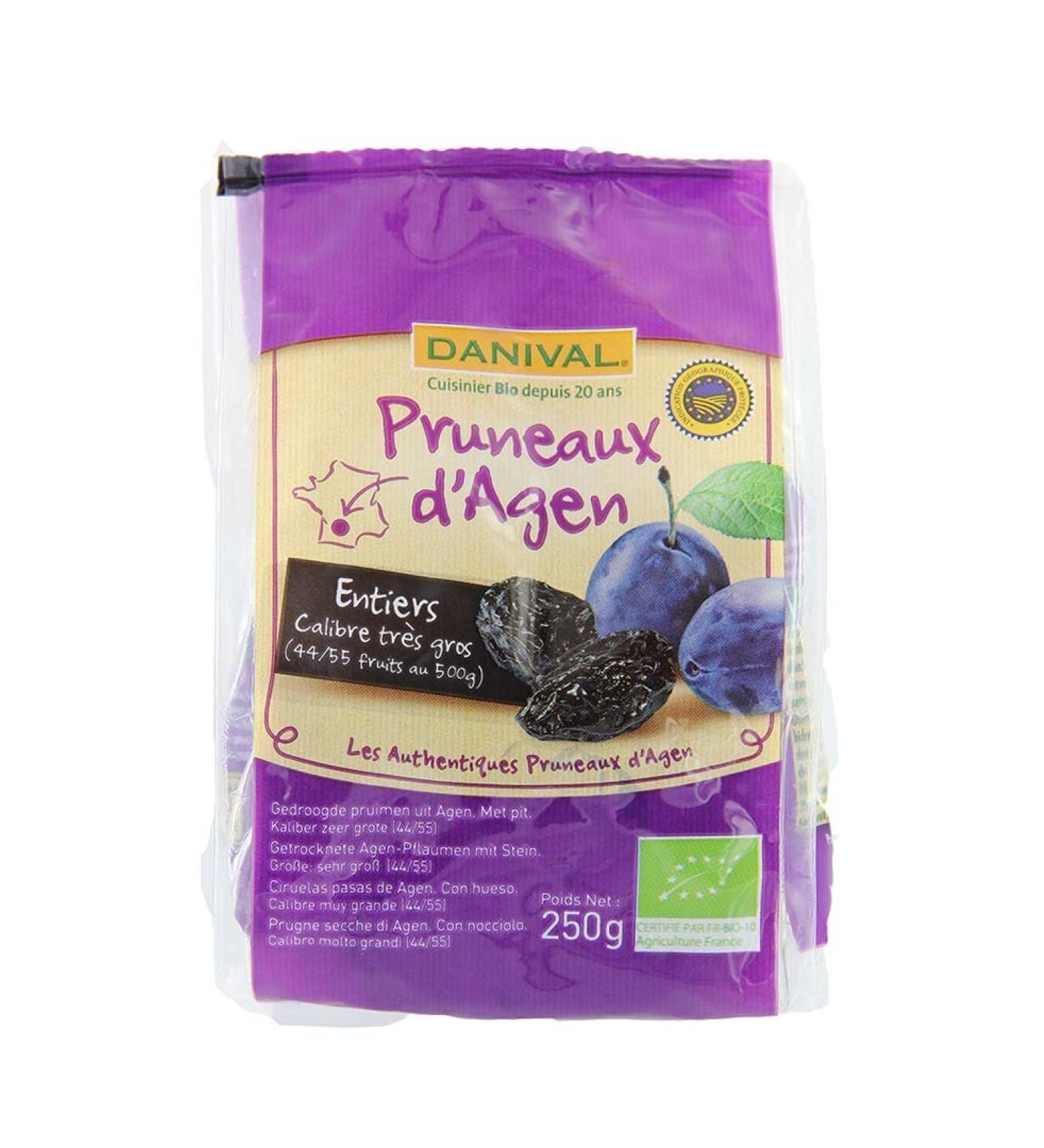 DANIVAL - PRUNES 44/55 250G