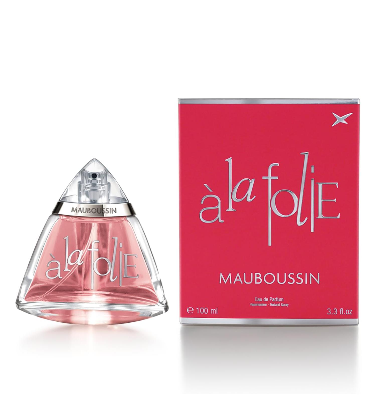 Mauboussin - A La Folie 100ml (3.3 Fl Oz) - Eau de Parfum for Women - Floral & Oriental Scents - Buy Online on GoSupps.com