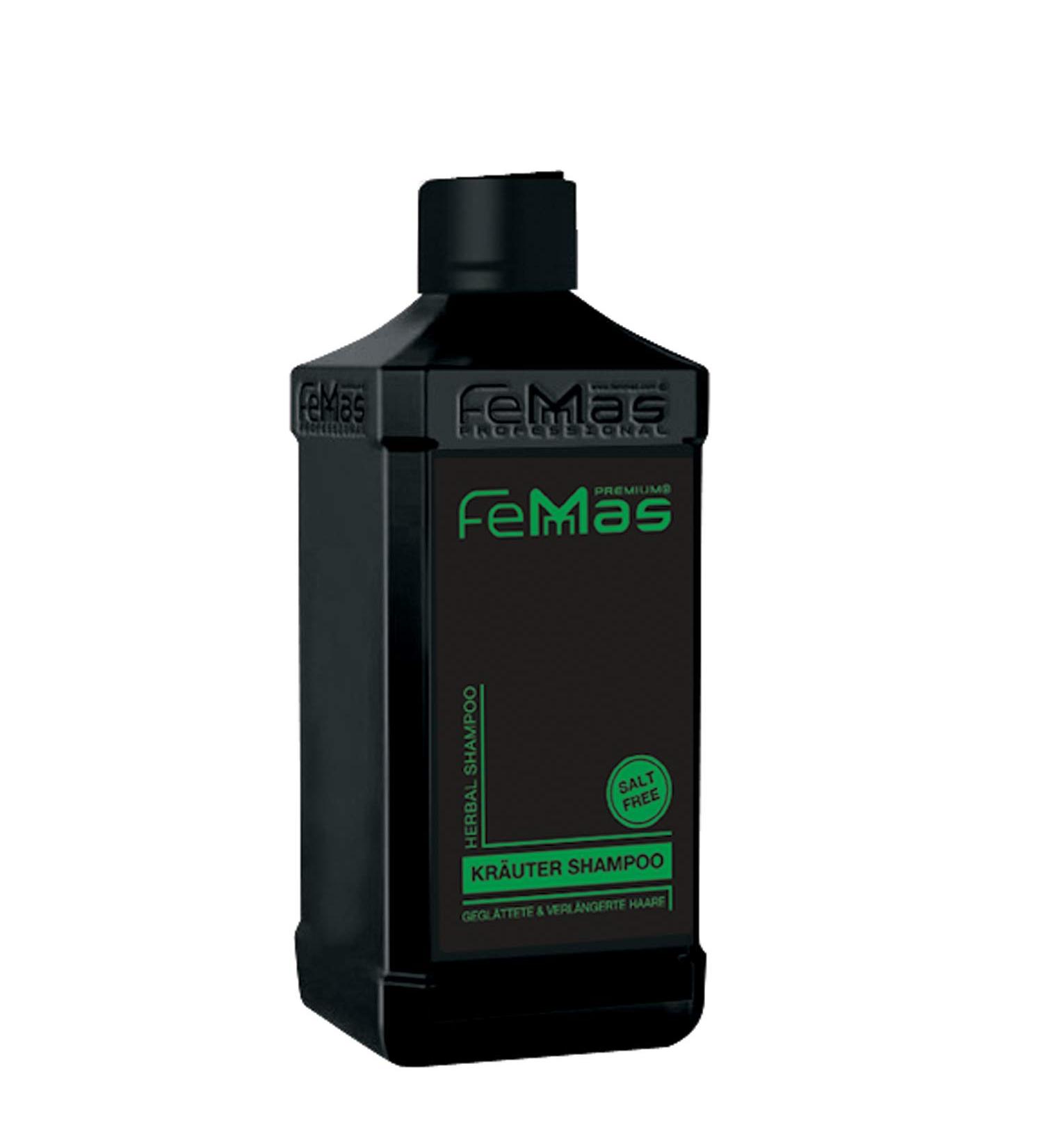 Femmas FemMas Herbal Hair Extensions Salt Free Shampoo for Extensions and Straightened Hair Professional Rich Care Professional Quality 300 ml - Buy Online on GoSupps.com