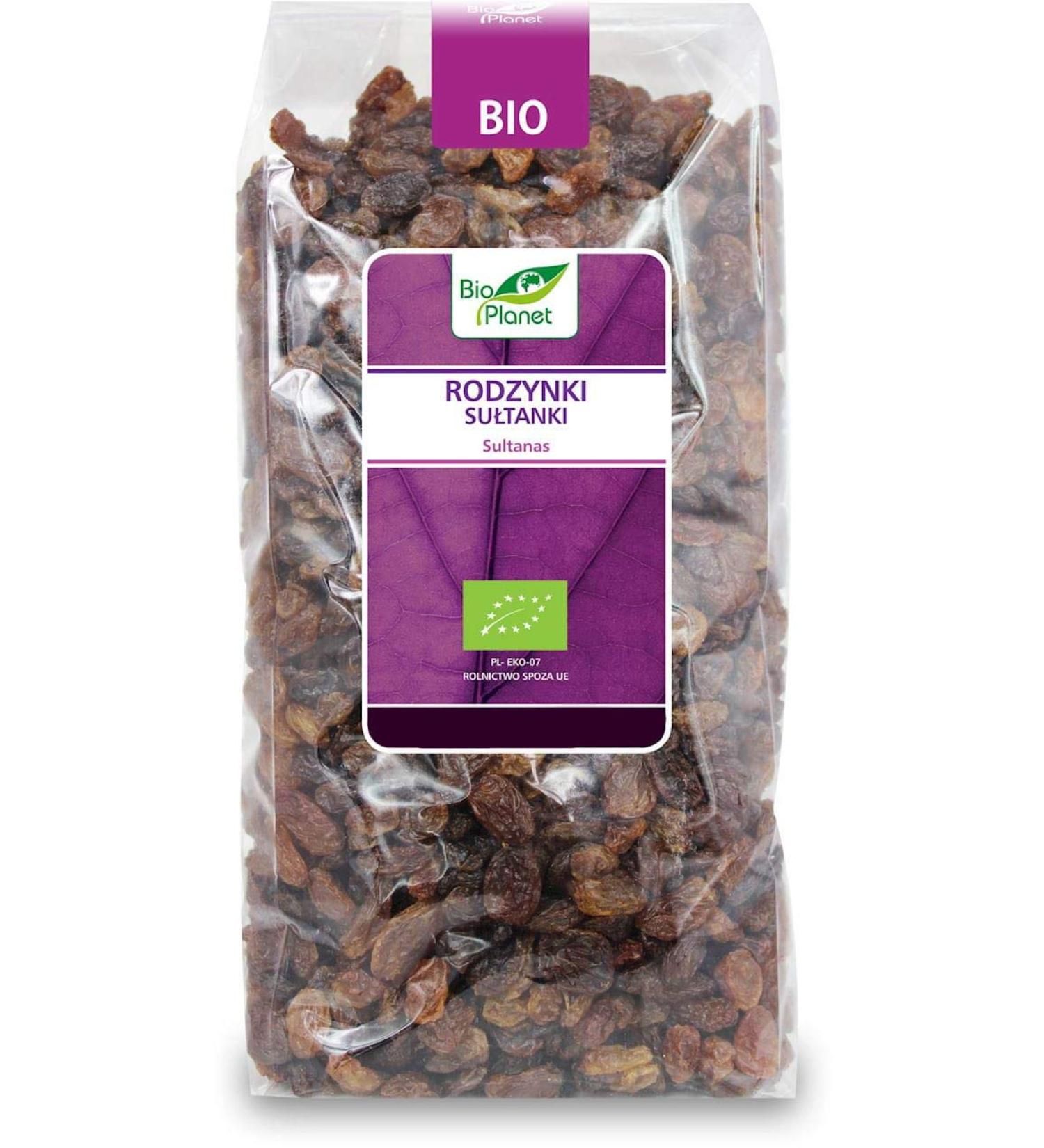 Sultana raisins BIO 1 kg BIO PLANET