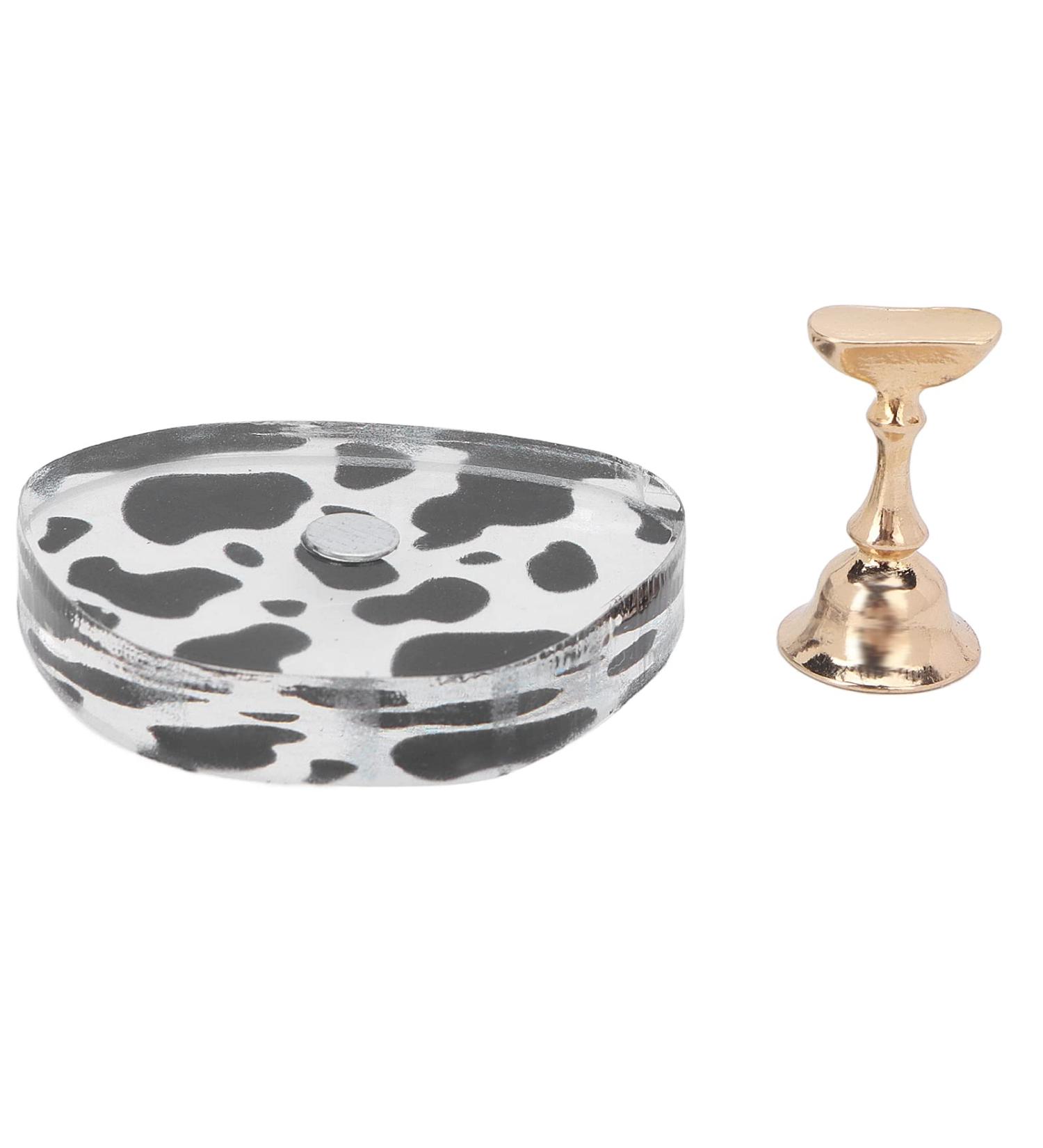 Nail Stand - Magnetic Acrylic Nail Holder for False Nail Tips | Gold Nail Practice Tool - Buy Online on GoSupps.com