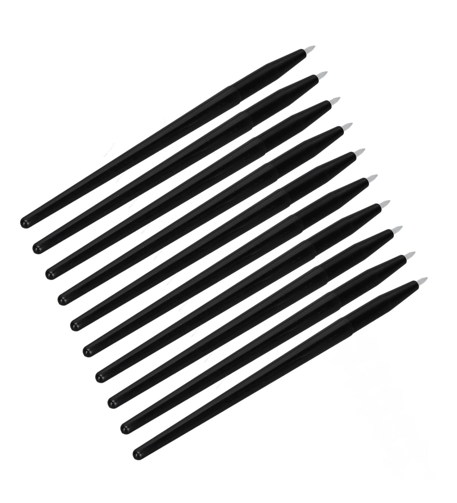 10pcs Silicone Brush Easy to Clean Durable and Long Lasting Designed for Eye Makeup - Buy Online on GoSupps.com