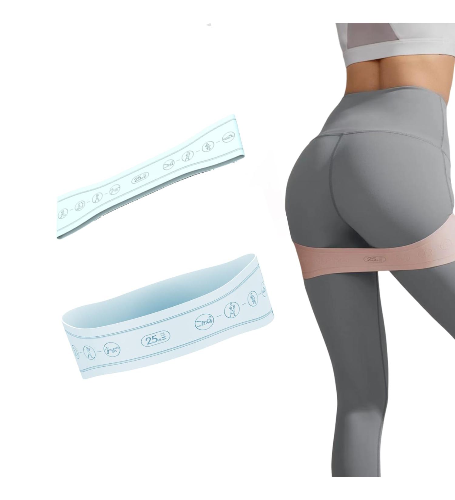 Buy Yoga Elastic Resistance Bands for Men & Women - Blue Hip Strength Training & Stretch Tension Bands - Buy Online on GoSupps.com