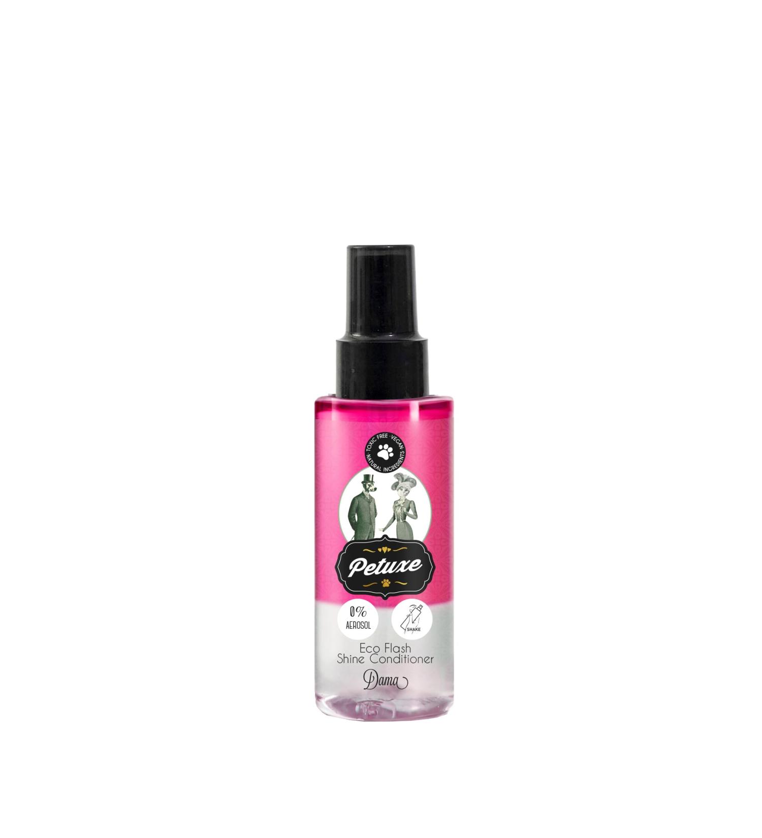 Petuxe Eco-Flash Pet Conditioner for Dogs & Cats - 100 ml | Detangling & Shine Effect | All Breeds - Buy Online on GoSupps.com
