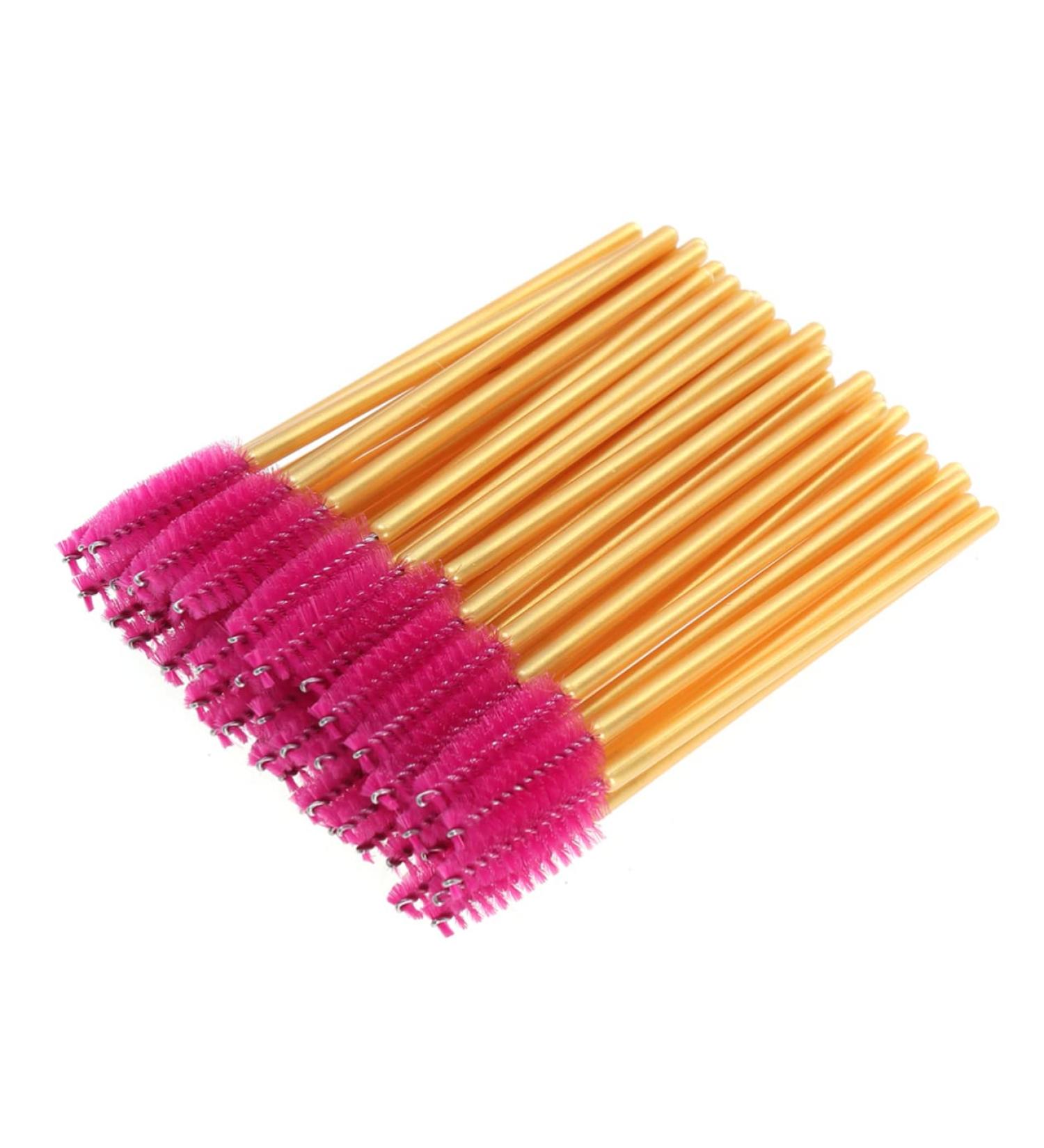 Beavorty 50 Pcs Makeup Eyelash Mascara Colored Mascara Lash Applicator Eyelash for 50 Pcs Rose - Buy Online on GoSupps.com