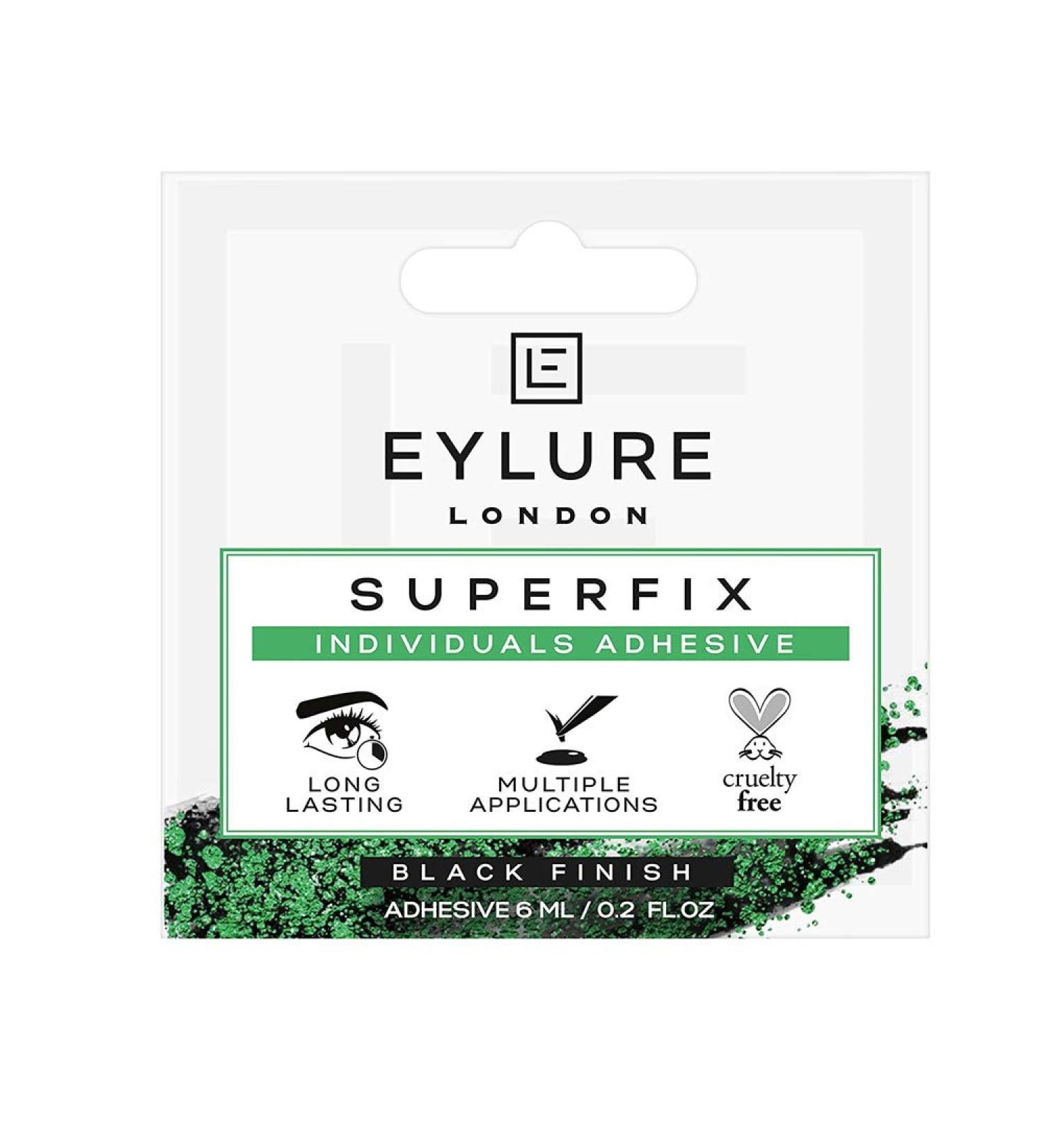 Eylure Superfix Adhesive For Individual Lashes & Lash Exdend - Black