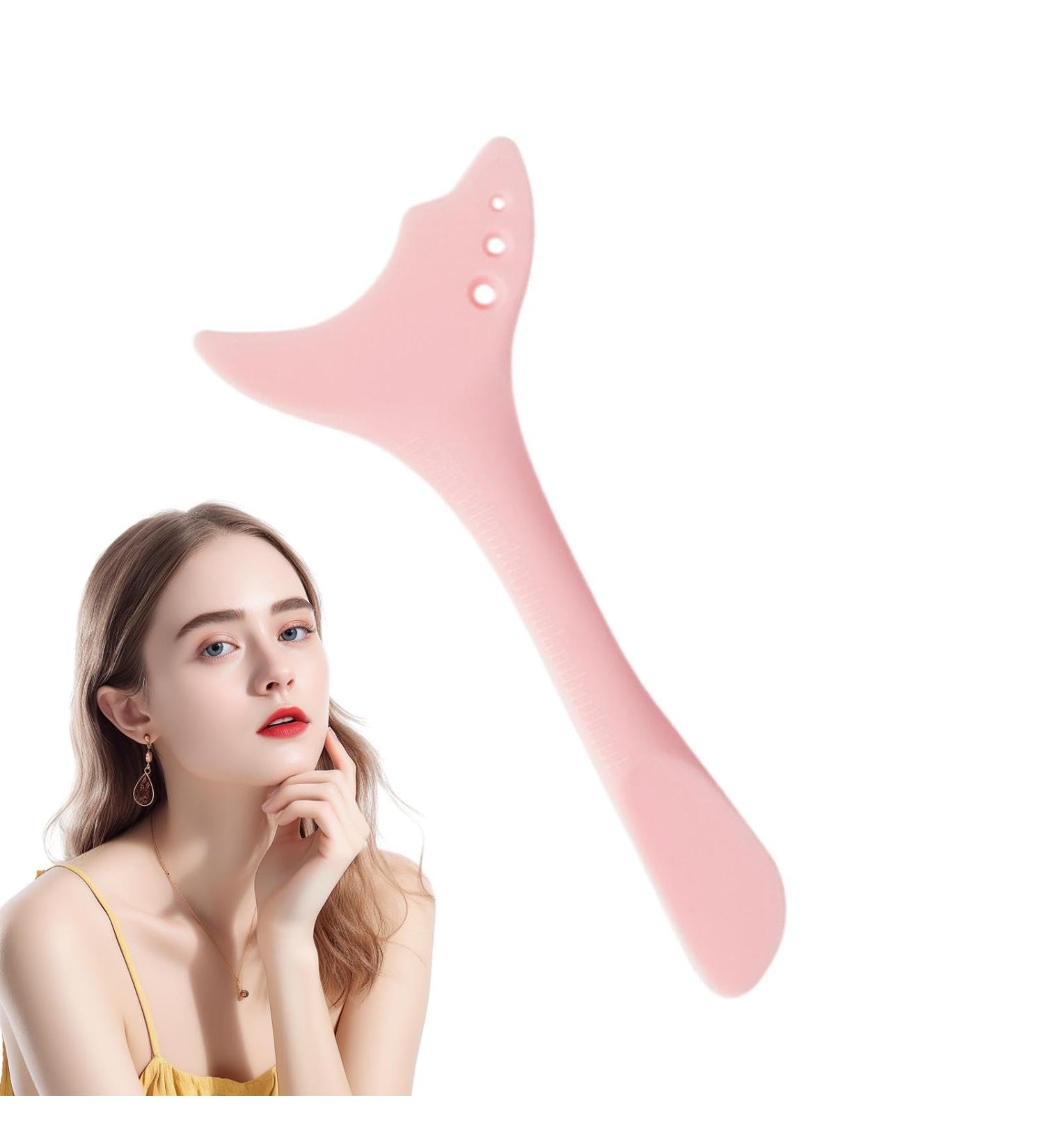 Mascara Shield Applicator Guard Silicone Eyelash Aid | Reusable Multifunctional Eyelash Lipstick Eyeshadow Applicators Aid Tool For Beginners And Makeup Master Pink - Buy Online on GoSupps.com