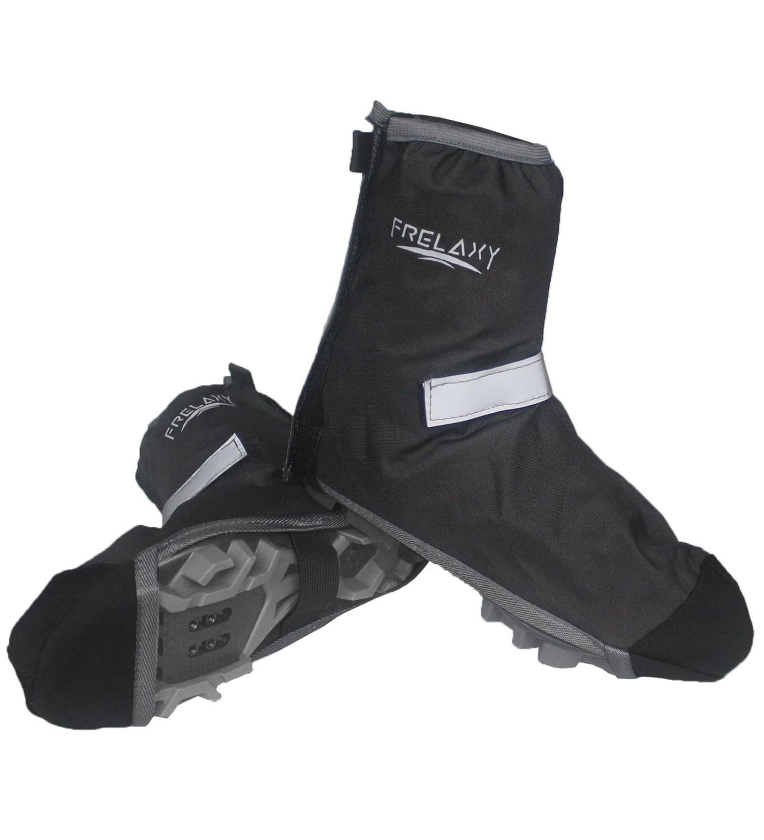 Frelaxy Waterproof Bicycle Overshoes for Rain Protection | Adjustable Velcro & Reflector Strips | Size 36-39 - Buy Online on GoSupps.com
