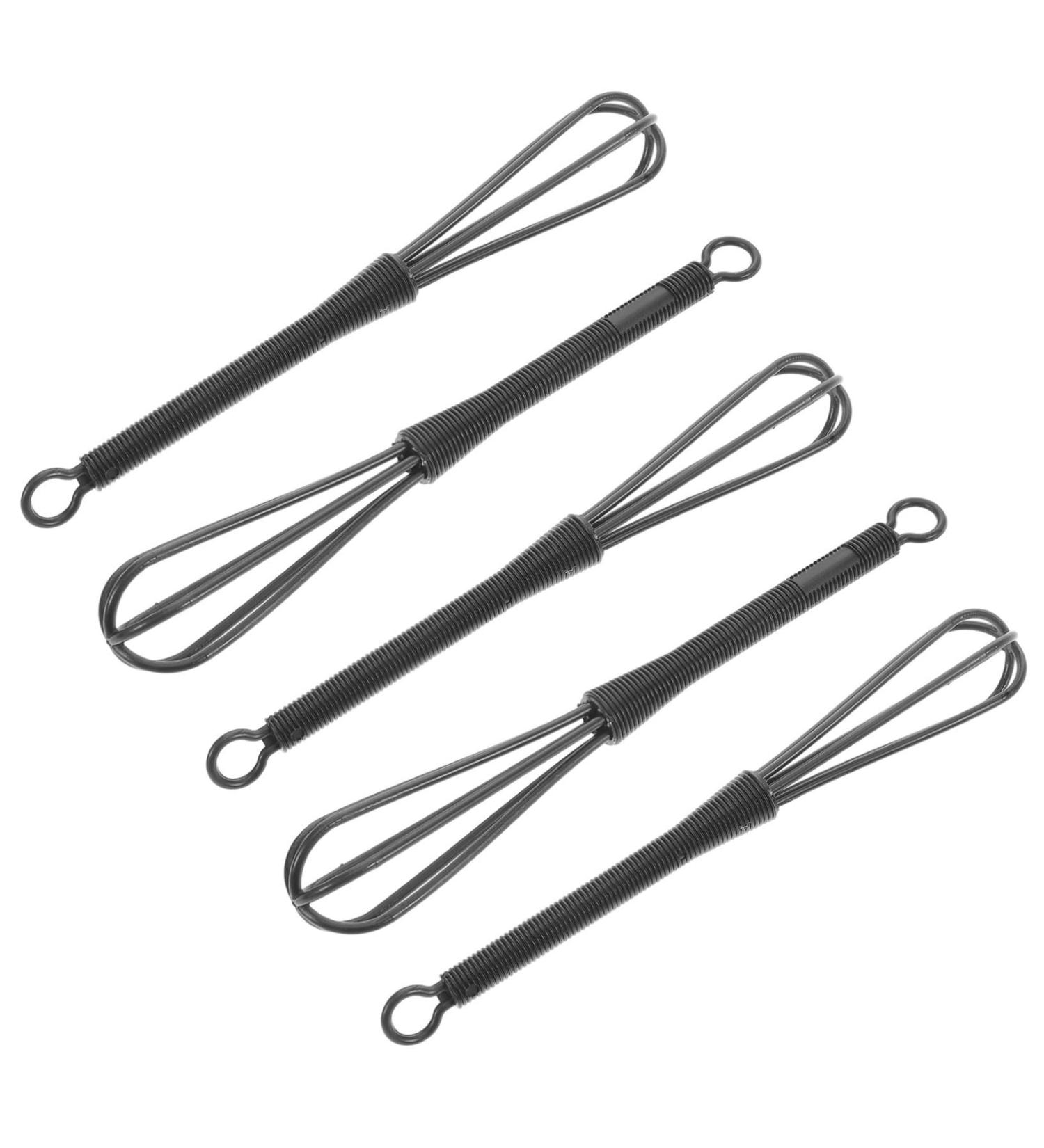 Homoyoyo Fouet M langeur En Plastique Noir Pour Teinture Capillaire 5 Pi ces Mini Outils Multifonctionnels Pour M langer Couleurs Cheveux Cuisine - Buy Online on GoSupps.com