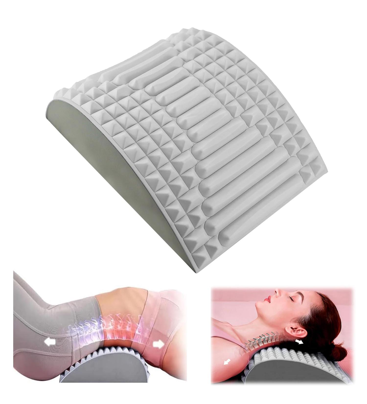 Buy GCFFOM 2-in-1 Neck & Back Extensor - Versatile Stretcher for Neck & Back Pain Relief - Gray - Buy Online on GoSupps.com