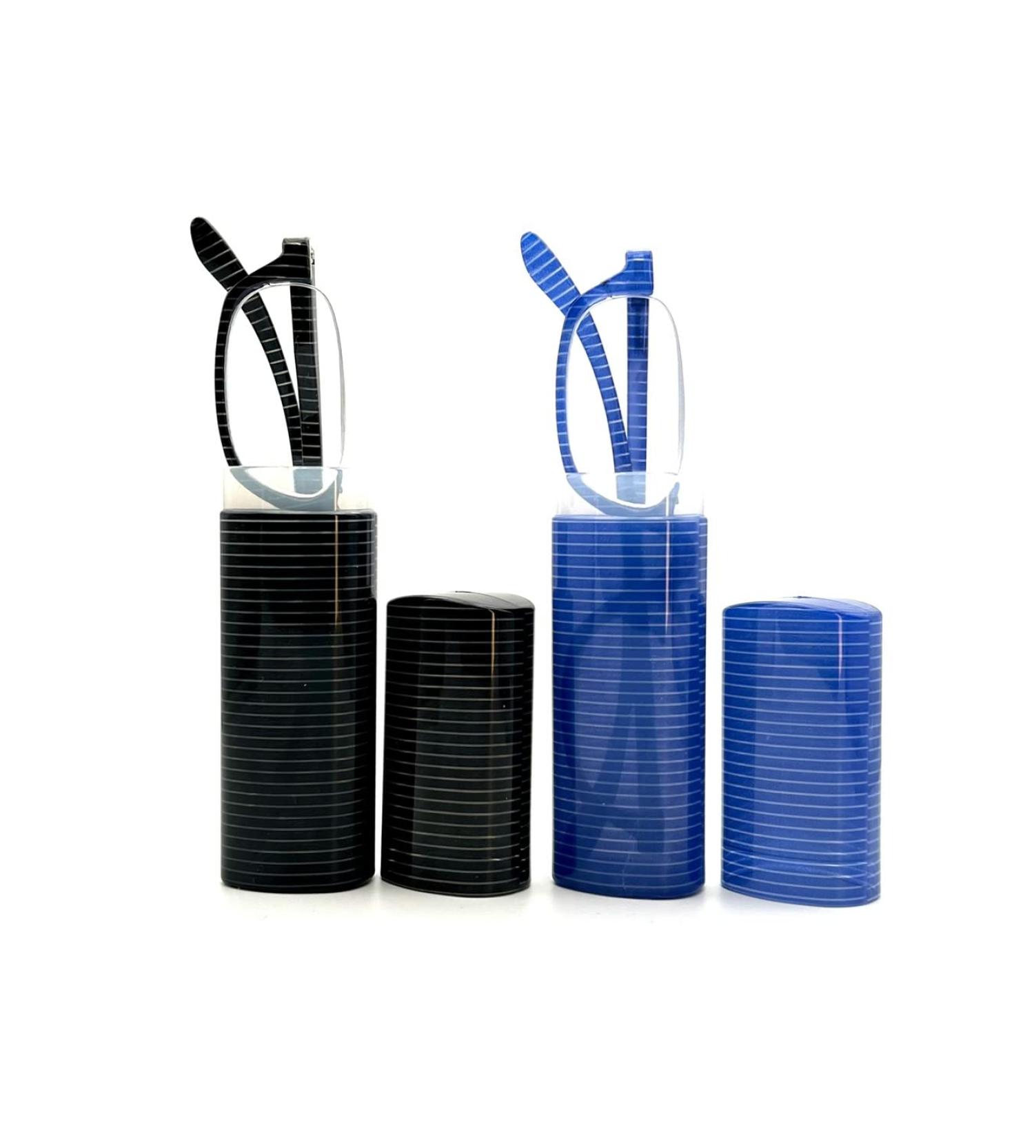 EZ Women & Men Reading Glasses - Blue Light Block Anti Eyestrain Slim Half Frame - Compact 2.5x Reader for Computer Use - Buy Online on GoSupps.com