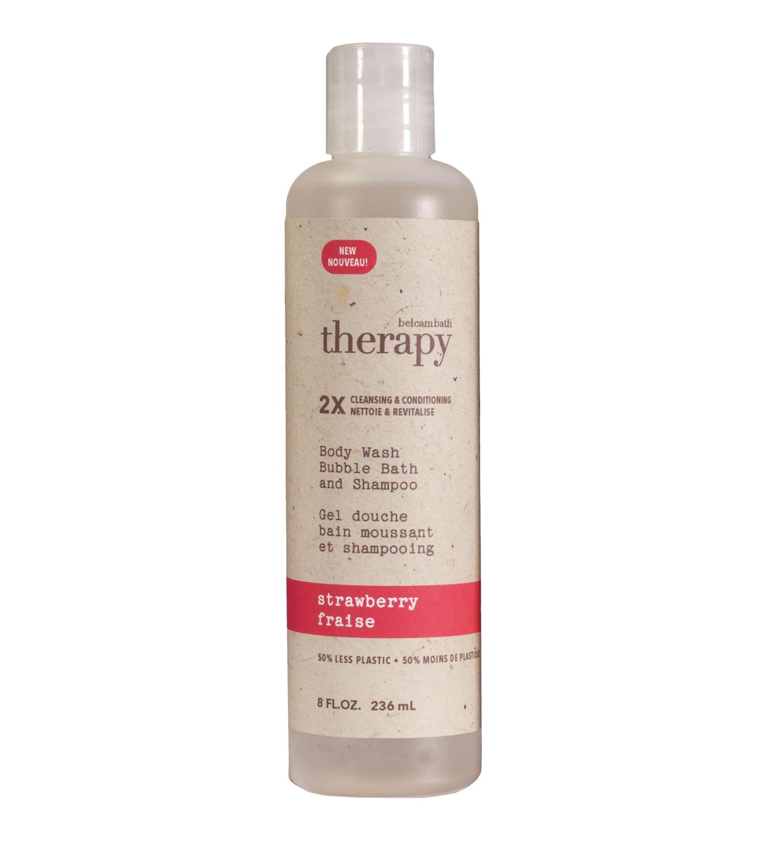 Belcam Bath Therapy Concentrated Strawberry - 8 fl oz | Soothing Bath Soak for Relaxation | International Shipping Available - Buy Online on GoSupps.com