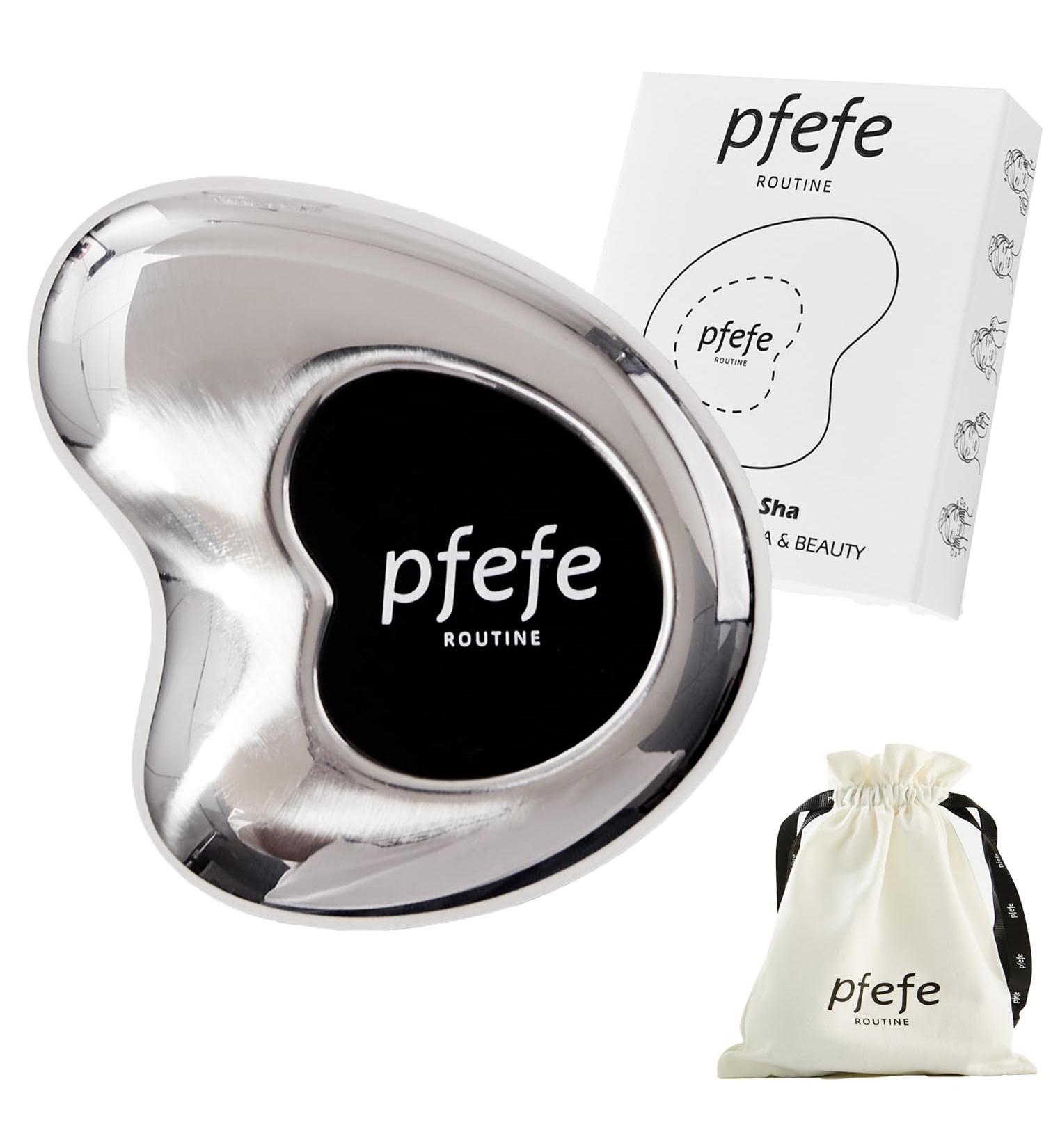 Shop Stainless Steel Cryo Gua Sha - Premium Facial Beauty Tool for Spa Neck & Eye Care | Metal Skin Care Essentials - Buy Online on GoSupps.com