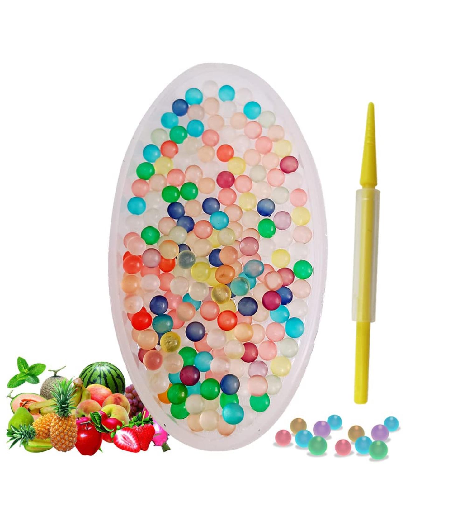 Weymier 200 Pcs Burst Beads Capsule with Mixed Fruit Flavors | Convenient Capsule Dispenser for Fresh Breath | Easy to Carry - Buy Online on GoSupps.com