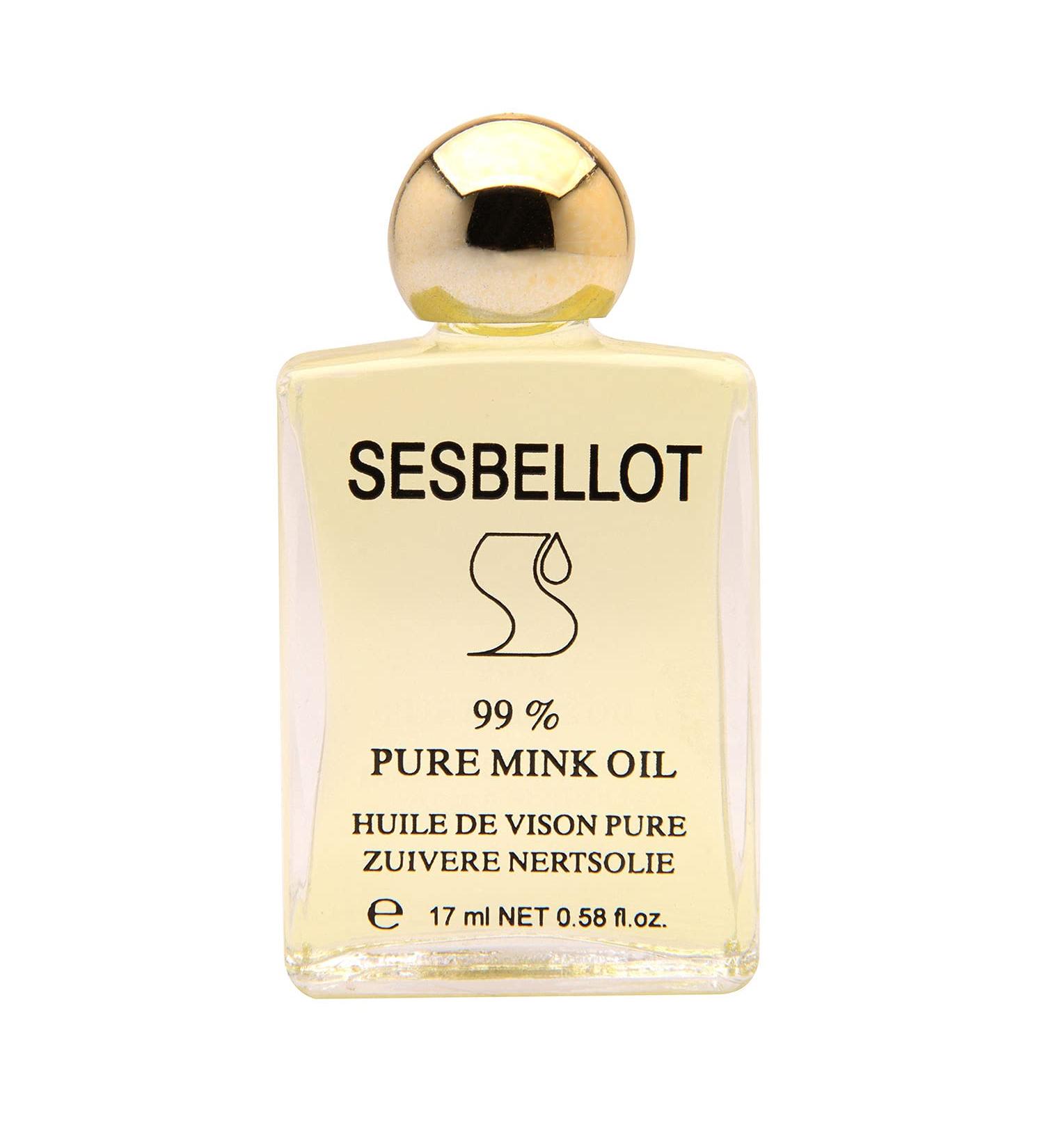 European Sesbellot 99% Pure Mink Oil (17 ml) 0.58 Fl Oz (Pack of 1)
