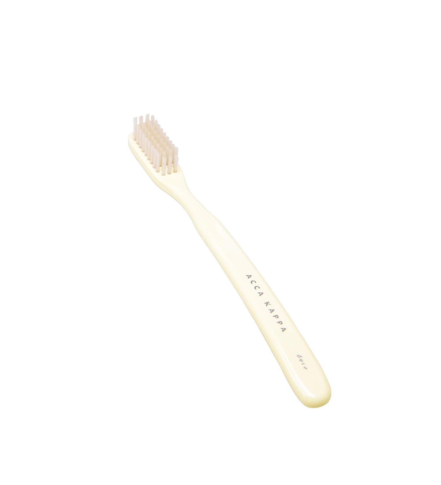 Acca Kappa Vintage White Toothbrush Hard Nylon White Hard Nylon