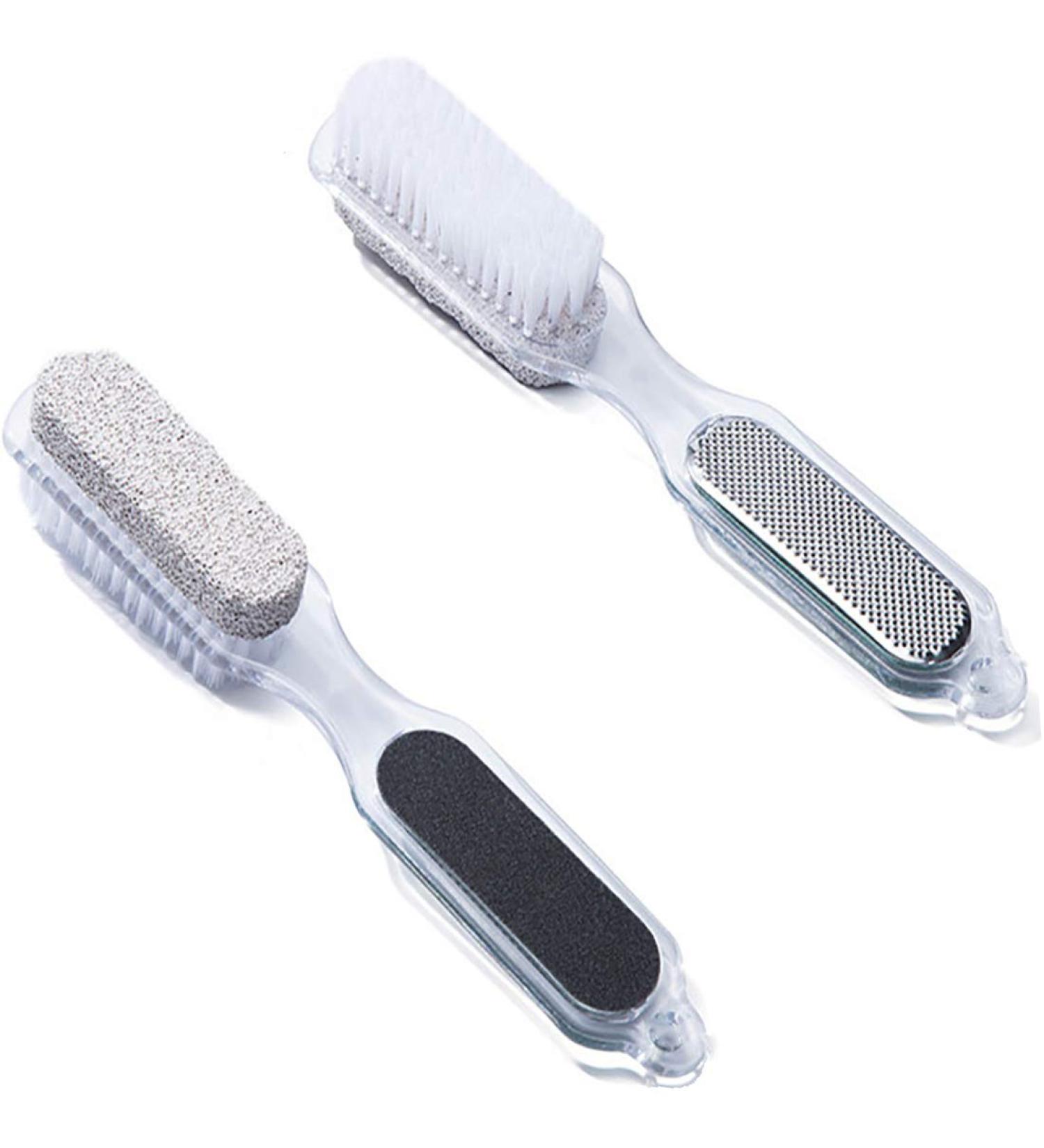 Hornhautraspel 4 in 1 - Ergonomic Double-Sided Rasp Files for Foot Care & Pedicure | Effective Cornal Remover & Foot Riper - Buy Online on GoSupps.com