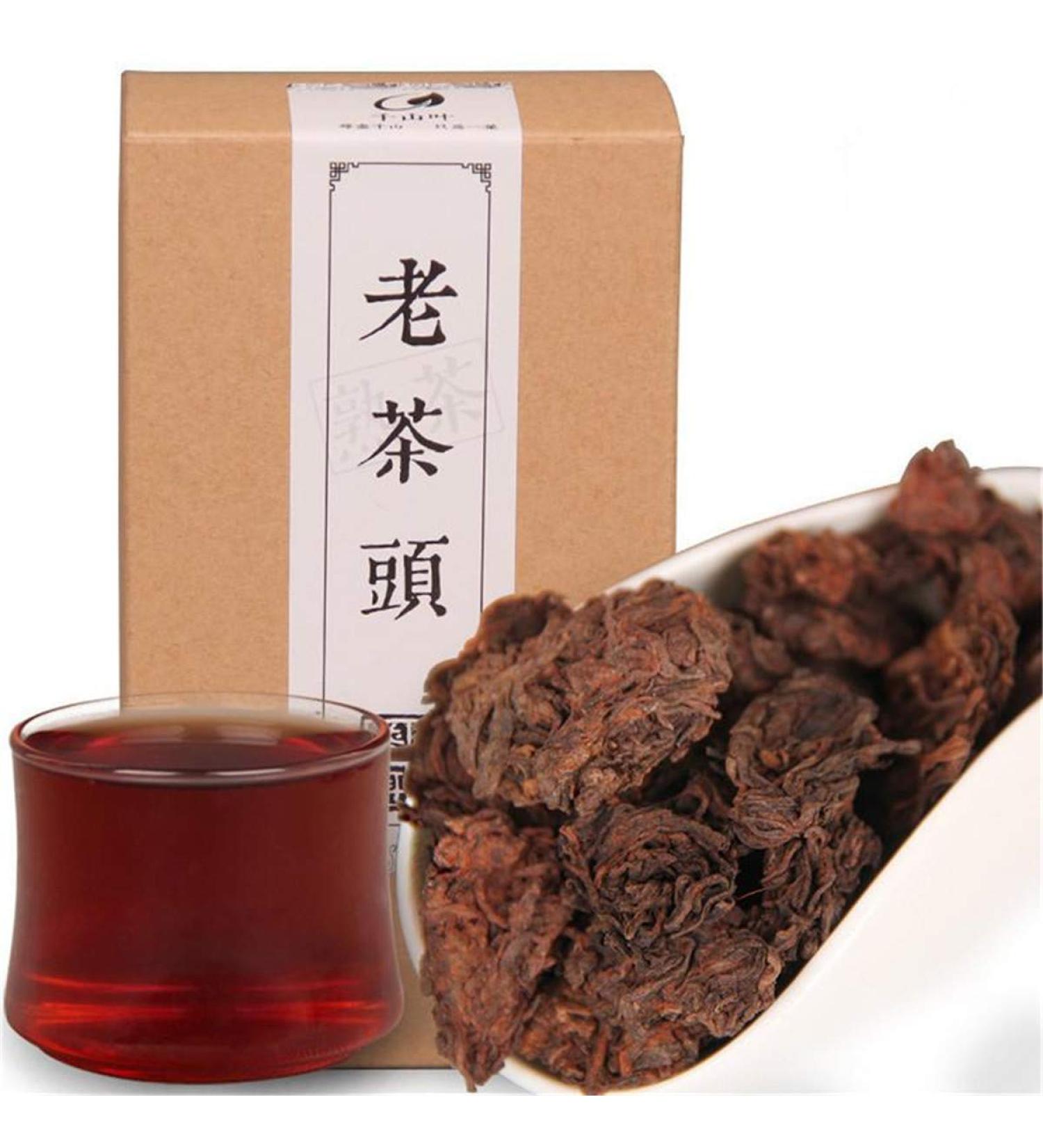 150g de th m r th Pu Erh 10 ans d'arbre Pu er naturel bourgeon dor de Chine enti rement ferment  - Buy Online on GoSupps.com
