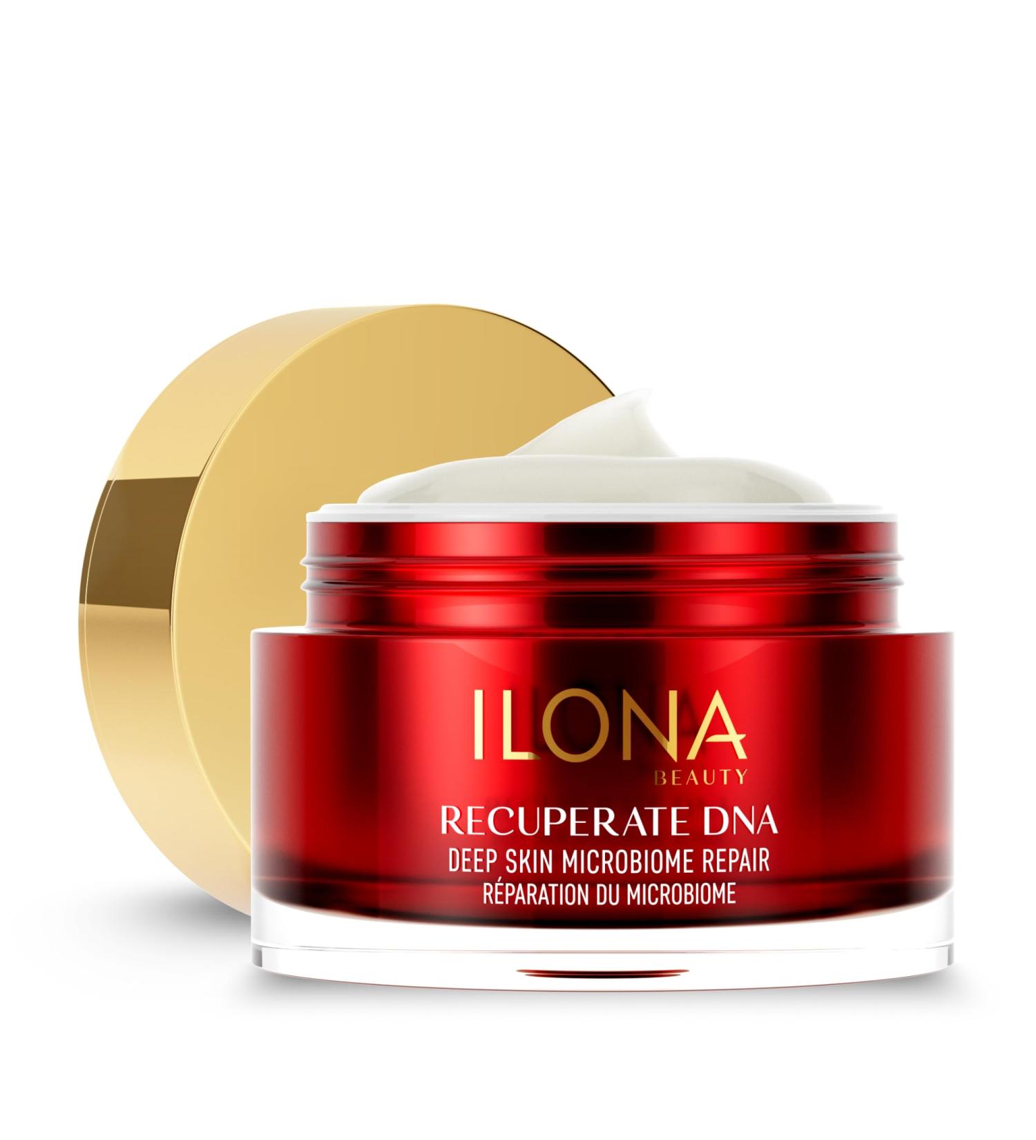 ILONA Recuperate DNA | Mircobiome Face Moisturizer | Anti-Inflammaging Cream with Niacin Peptides Ceramides | Deep Skin Formula for Sensitive Skin | Made in Japan | 1.7 oz - Buy Online on GoSupps.com