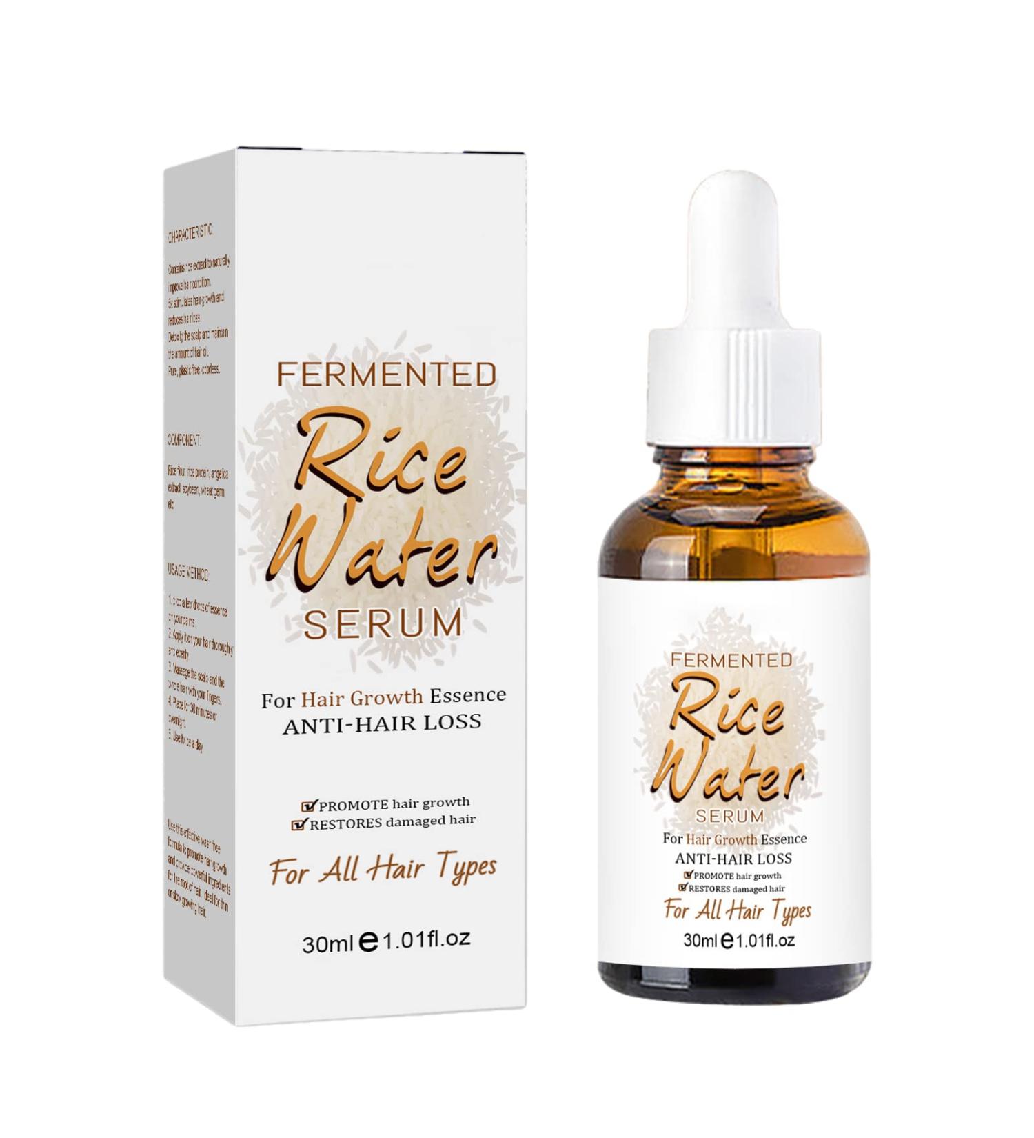 Oveallgo Puraect Pro Japanese Fermented Rice Water Serum for Hair Growth, Gray Hair, and Thinning Hair - 1PCS - Buy Online on GoSupps.com