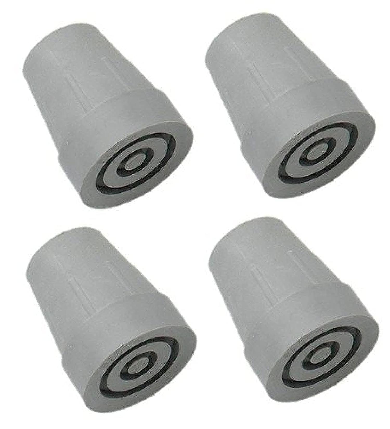 4 x 22mm Rubber Ferrules For Walking Sticks Canes or Crutches