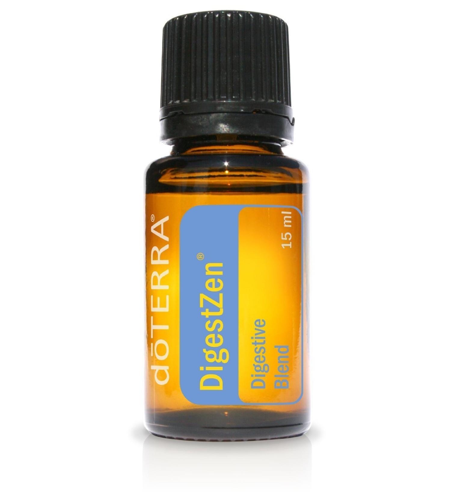 doTERRA DigestZen (15ml) - Essential Oil Digestive Blend with Peppermint, Ginger and Other Pure and Natural Oils - Safe and Effective Alternative to Help Reduce Gas, Indigestion and Upset Stomach 0.51 Fl Oz (Pack of 1)