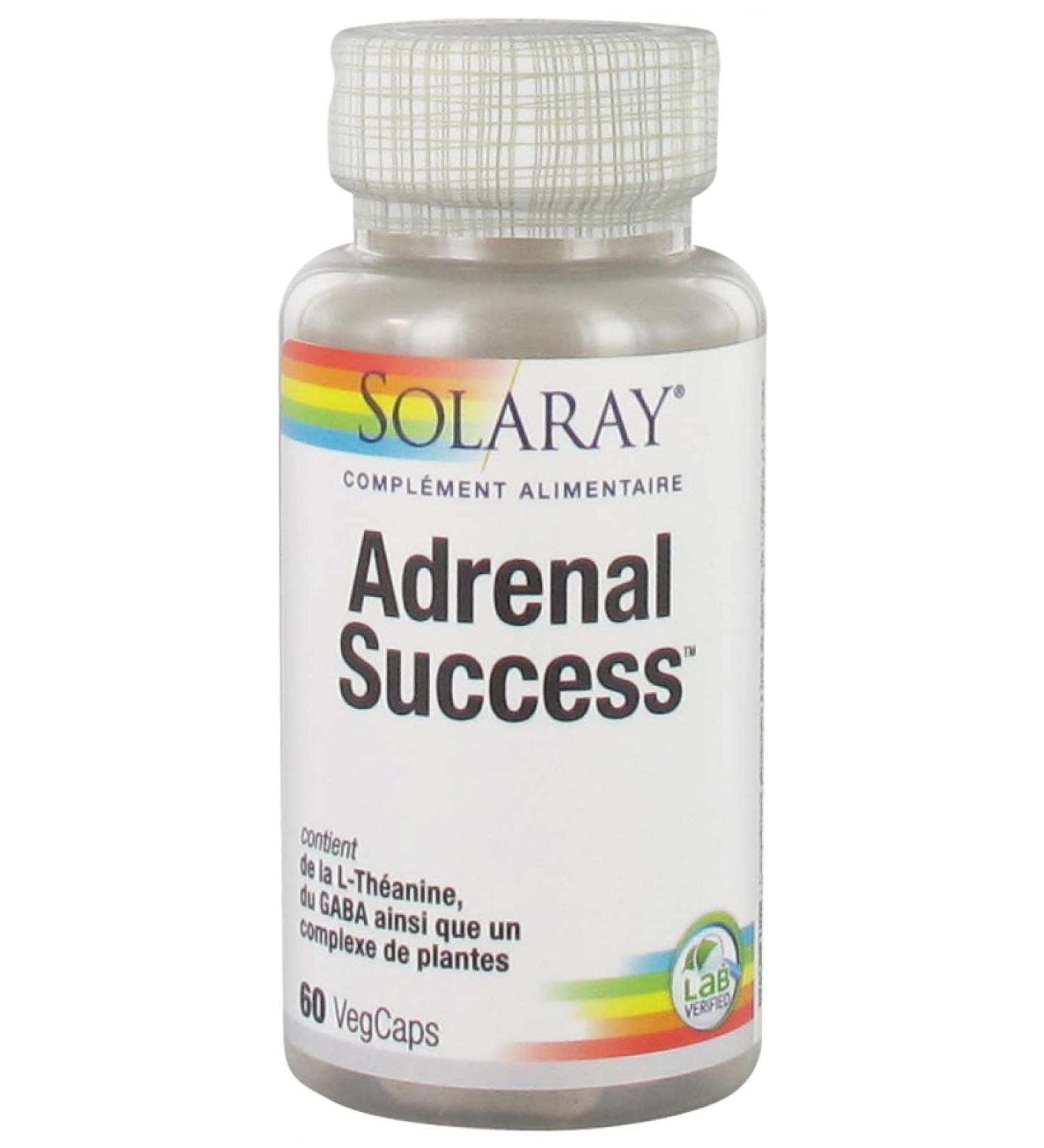 Solaray Adrenal Success 60 Vegetable Capsules