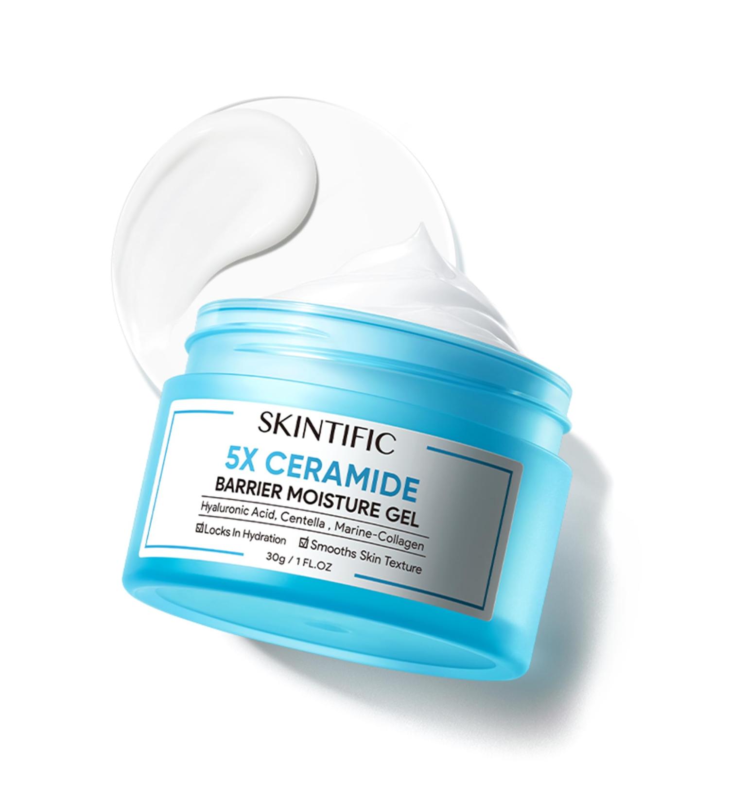 Moisturizing Cream for All Skin Types | Hydrating Facial Cream with Hyaluronic Acid & 5X Ceramides | Fragrance-Free Non-Comedogenic Moisturizer - Shop Internationally - Buy Online on GoSupps.com