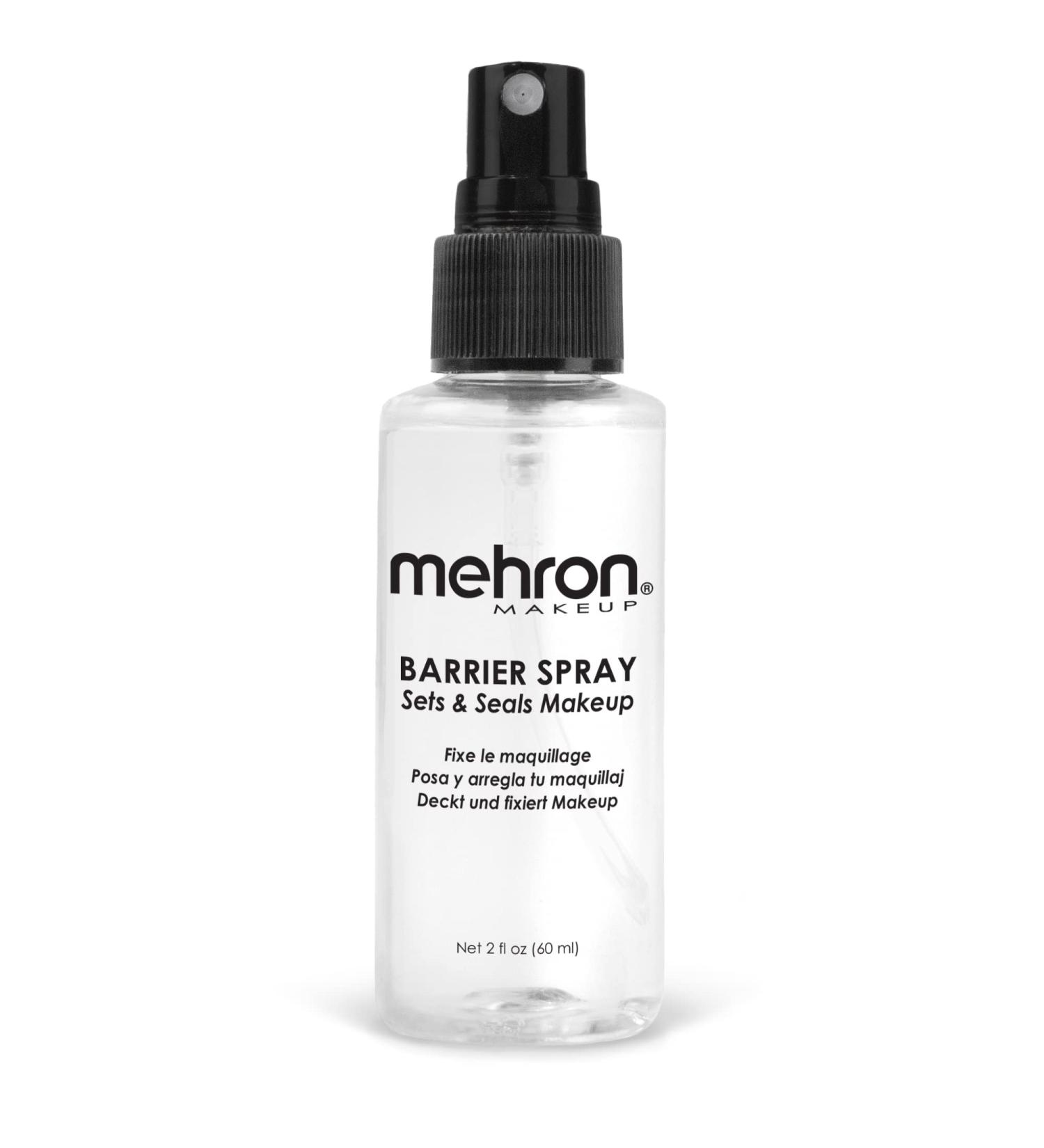 Mehron Barrier Spray 2oz - Makeup Sealer and Setting Spray - Buy Online on GoSupps.com