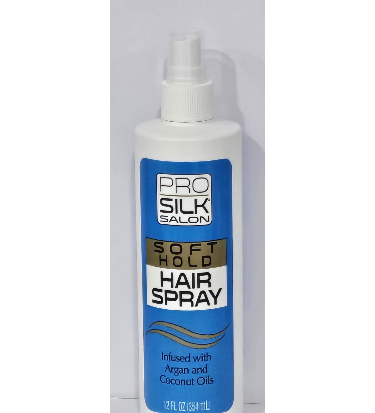 Soft Hold Hair Spray Infused with Argan and Coconut Oils 12 fl oz