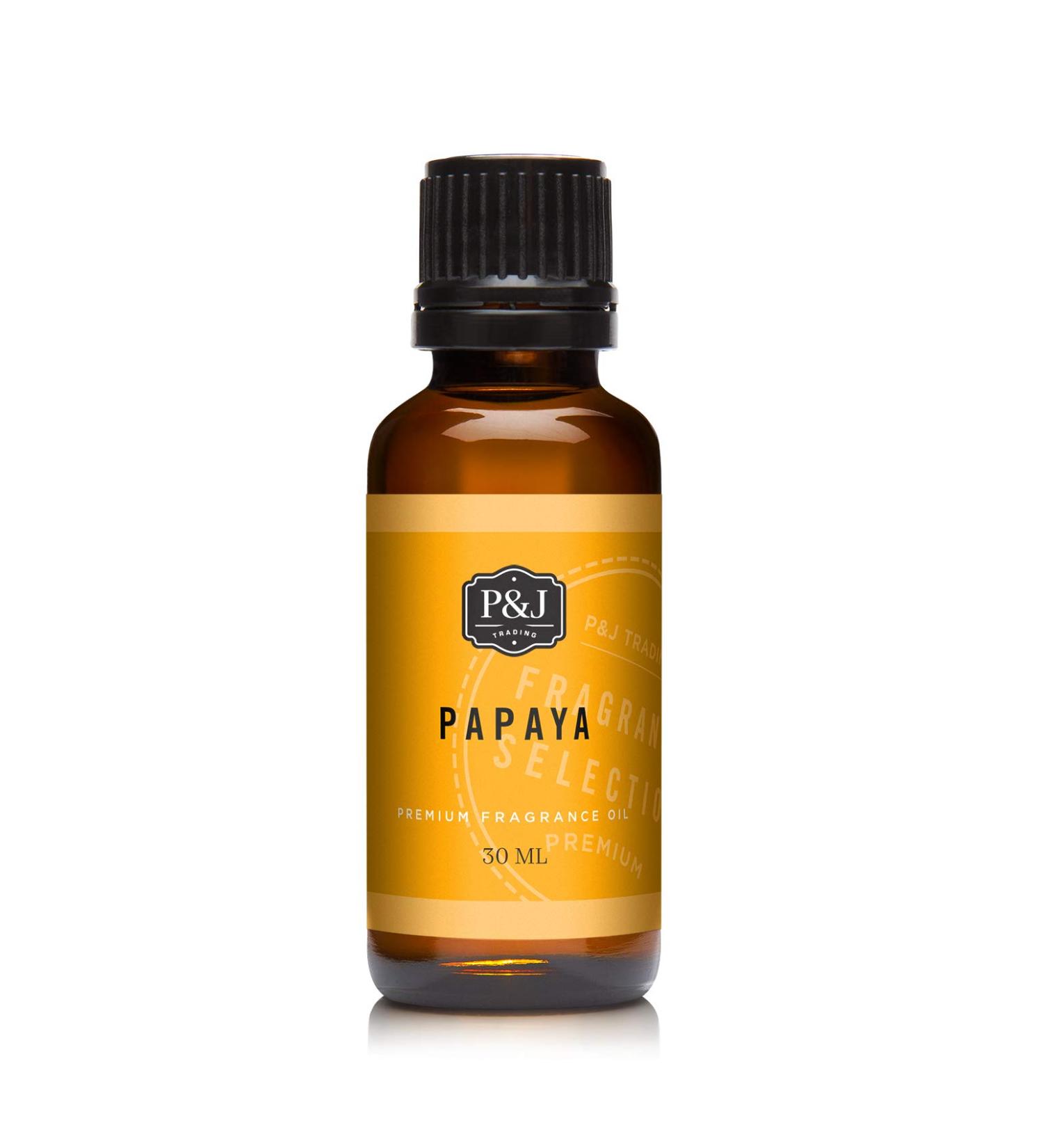 Buy P&J Trading Papaya Scented Oil 30ml | Premium Fragrance Oil for Candle Making Soap Making & Diffusers - International Shipping Available - Buy Online on GoSupps.com