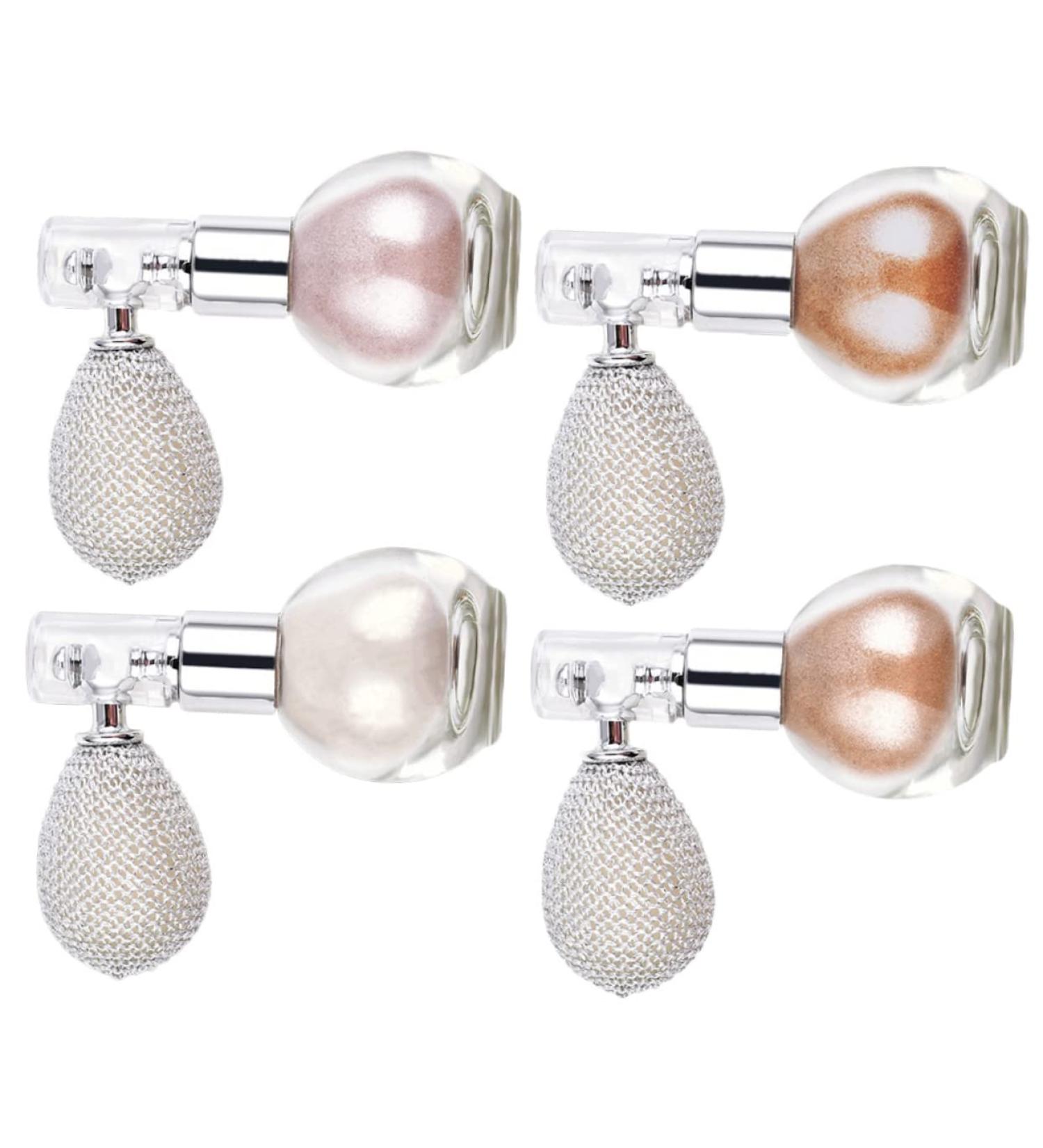Buy Hemoton 4pcs Body Powder Spray - Glitter & Shimmering Eyeshadow Pressed & Loose Highlighter for Stunning Looks | International Shipping Available - Buy Online on GoSupps.com
