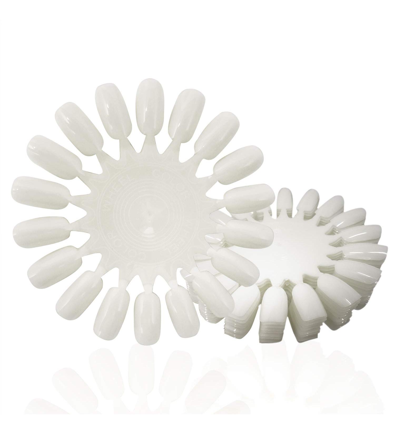 Honbay 20PCS Plastic False Nail Swatches Wheels - Manicure Color Display Wheel - Buy Online on GoSupps.com