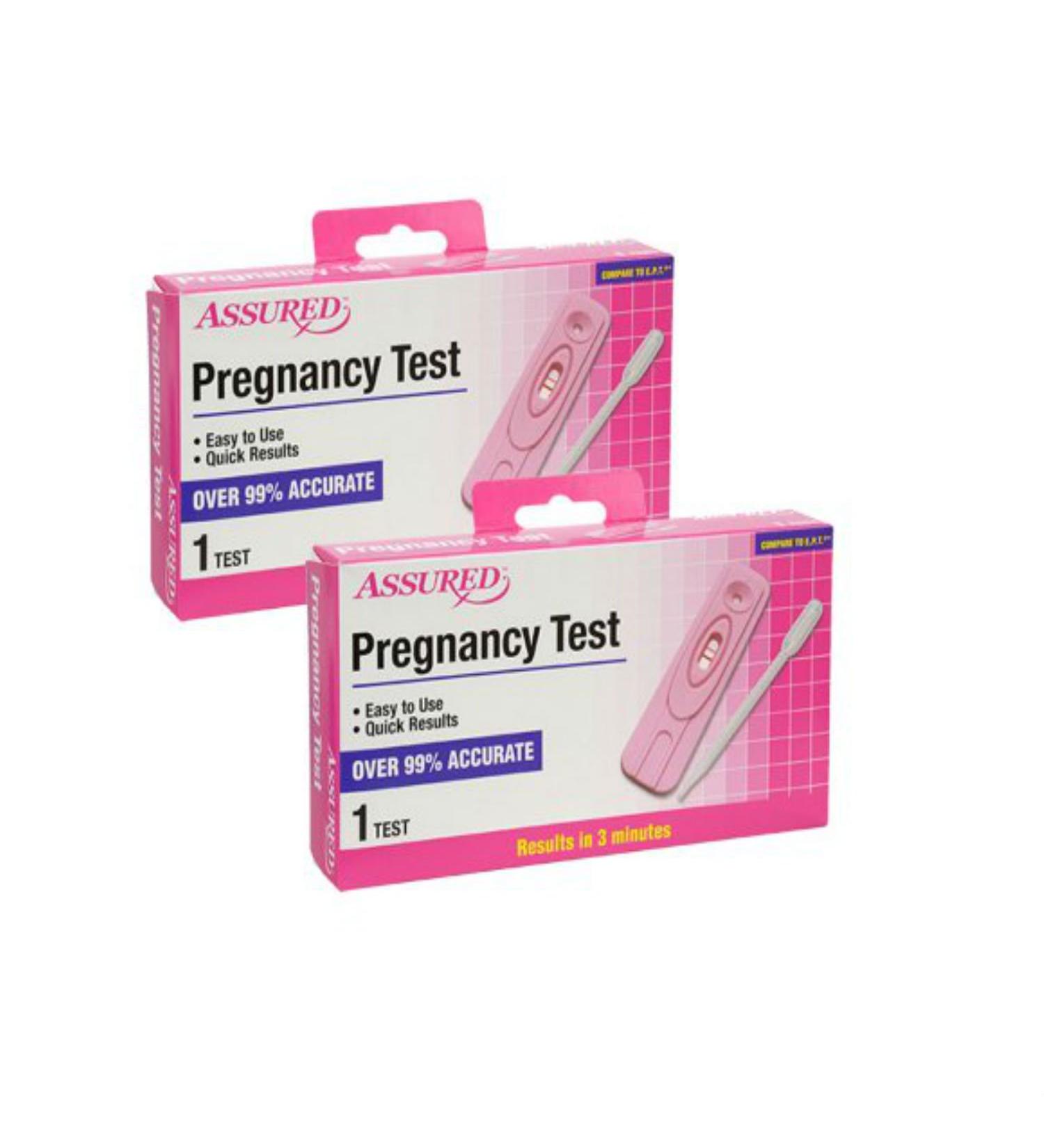 Assured Pregnancy Test 2 Pack - 99% Accuracy - Buy Online on GoSupps.com