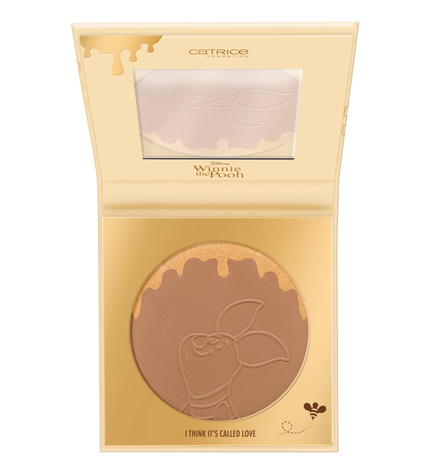 Catrice Disney Winnie the Pooh Soft Glow Bronzer No. 010 Braun vegan oil -free without parabens without microplastic particles 1 Pack (9g) 010 I Think It's Called Love 9 G (1 Pack)