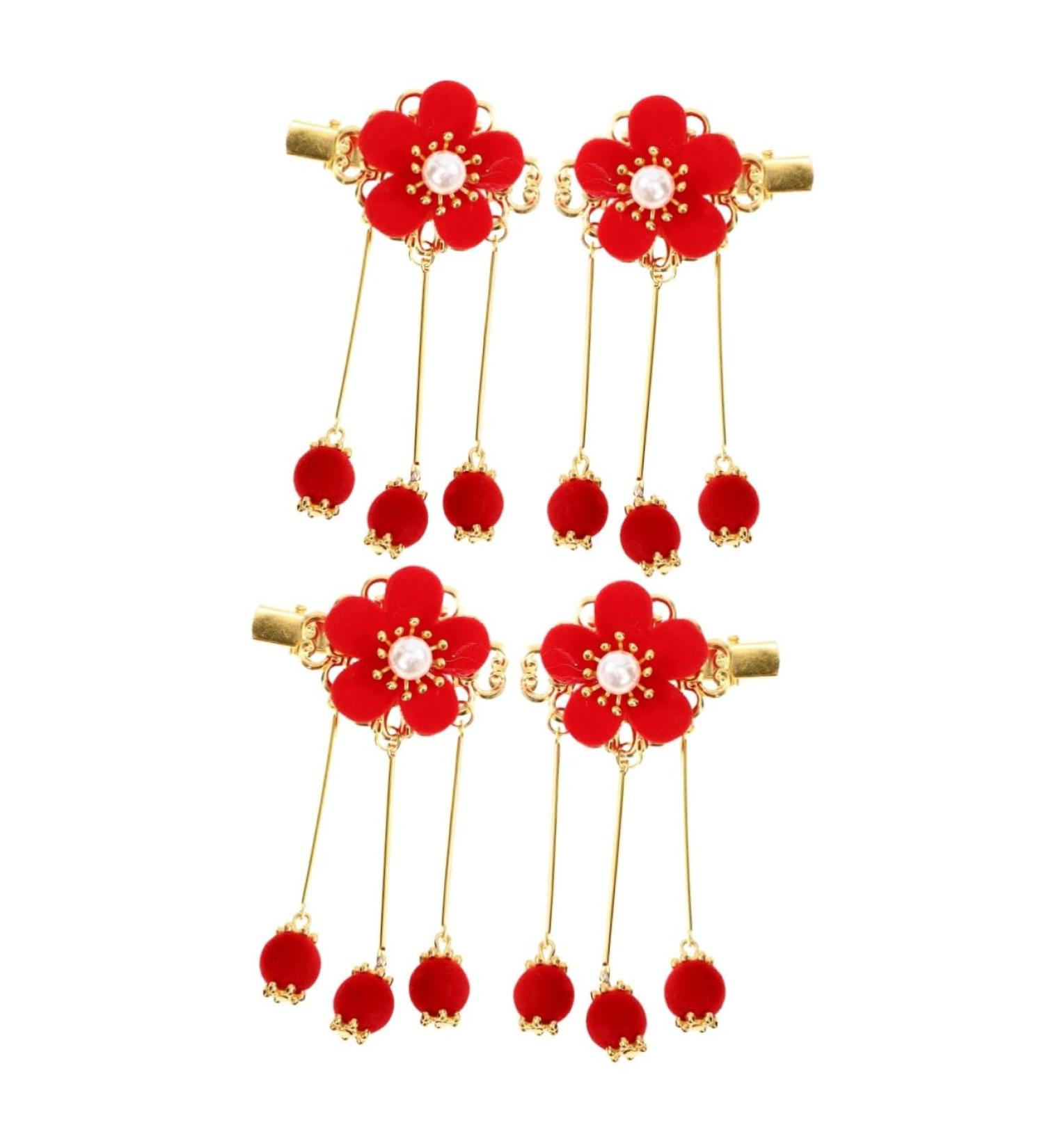 Beavorty 2 Pairs children's hanfu hairpin hair accessories for kids bow hair clips hanfu hair accessories chinese style hair pins qipao hair accessories chinese hair pins Kids Hairpins Asia - Buy Online on GoSupps.com