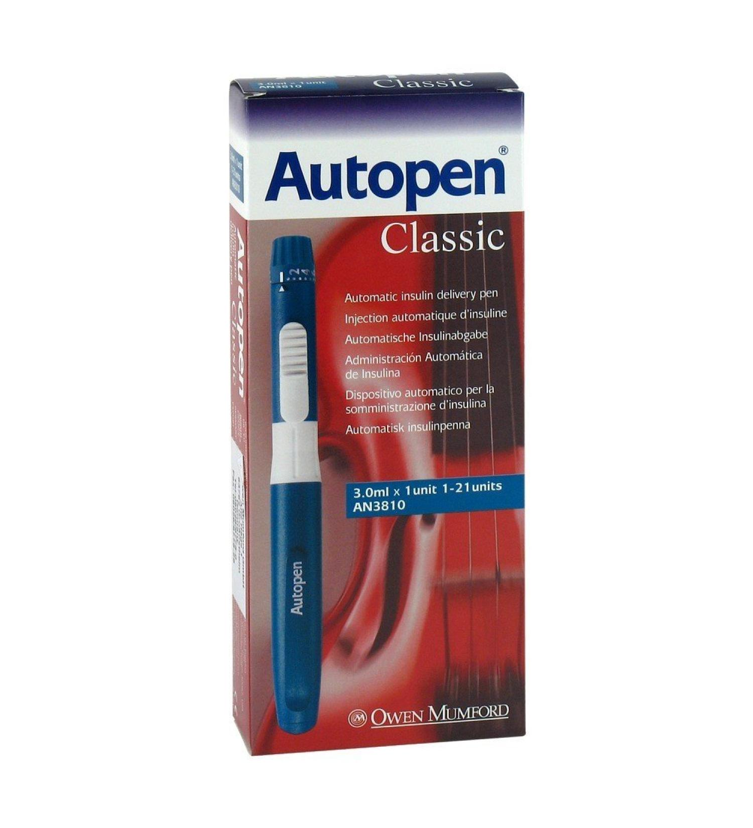 Autopen Classic (1-21 Units) Insulin Delivery Pen