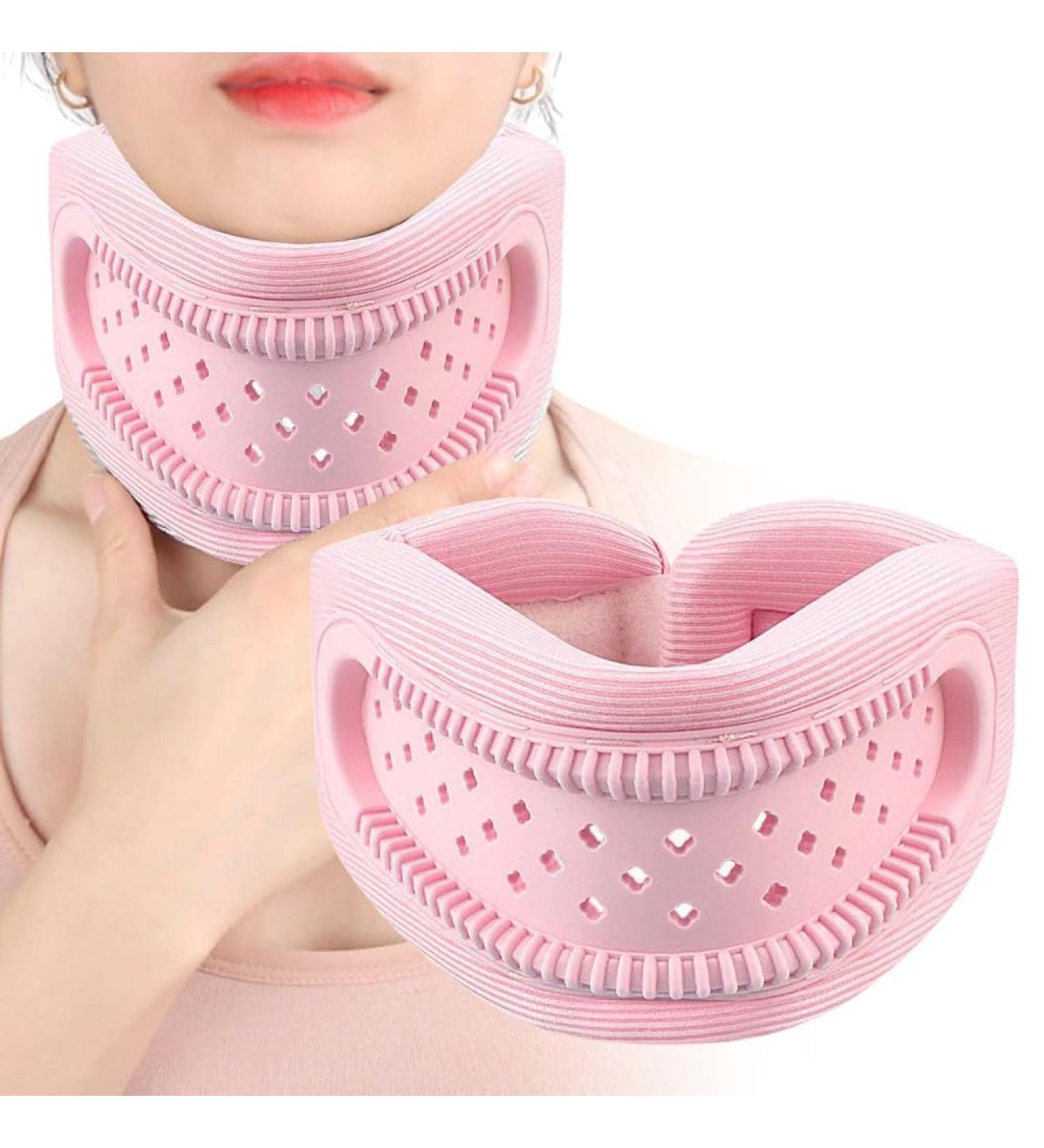 Soft Foam Neck Protectors Stabilizes & Relieves Pressure in Spine Collar Gift for Friends Family Members Pink - Buy Online on GoSupps.com