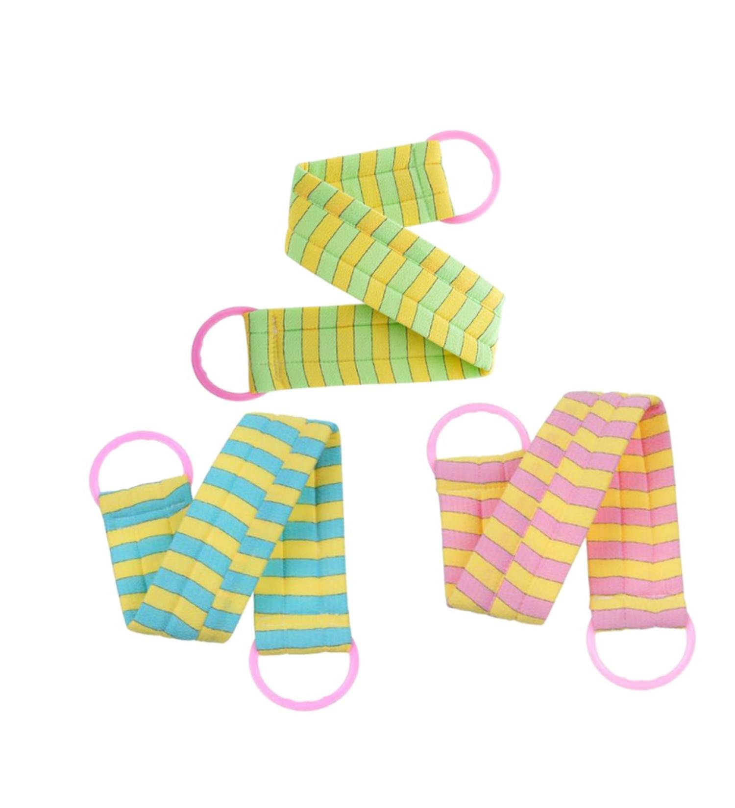 Buy Healeved 3pcs Back Shower Towel & Loofah Set Exfoliating Bath Tools for a Relaxing Shower Experience | International Shipping Available - Buy Online on GoSupps.com