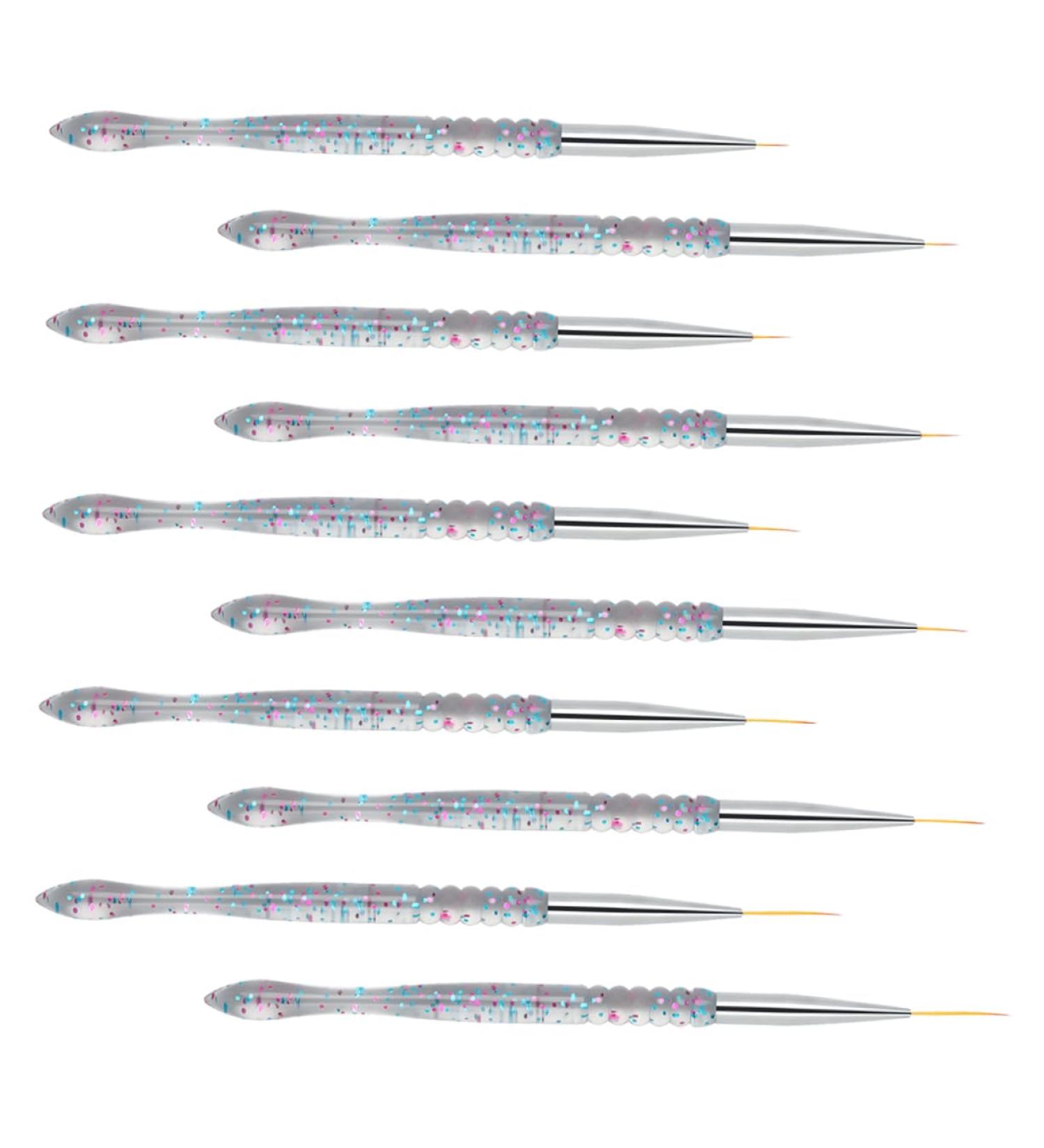 2sets Nail Art Drawing Pen Nail Tools Wire Pulling Tools Manicure for Nails Nail Art Liner Fashion Nail Art Pen Miniature Painting Nail Line Eyeliner Brush - Buy Online on GoSupps.com