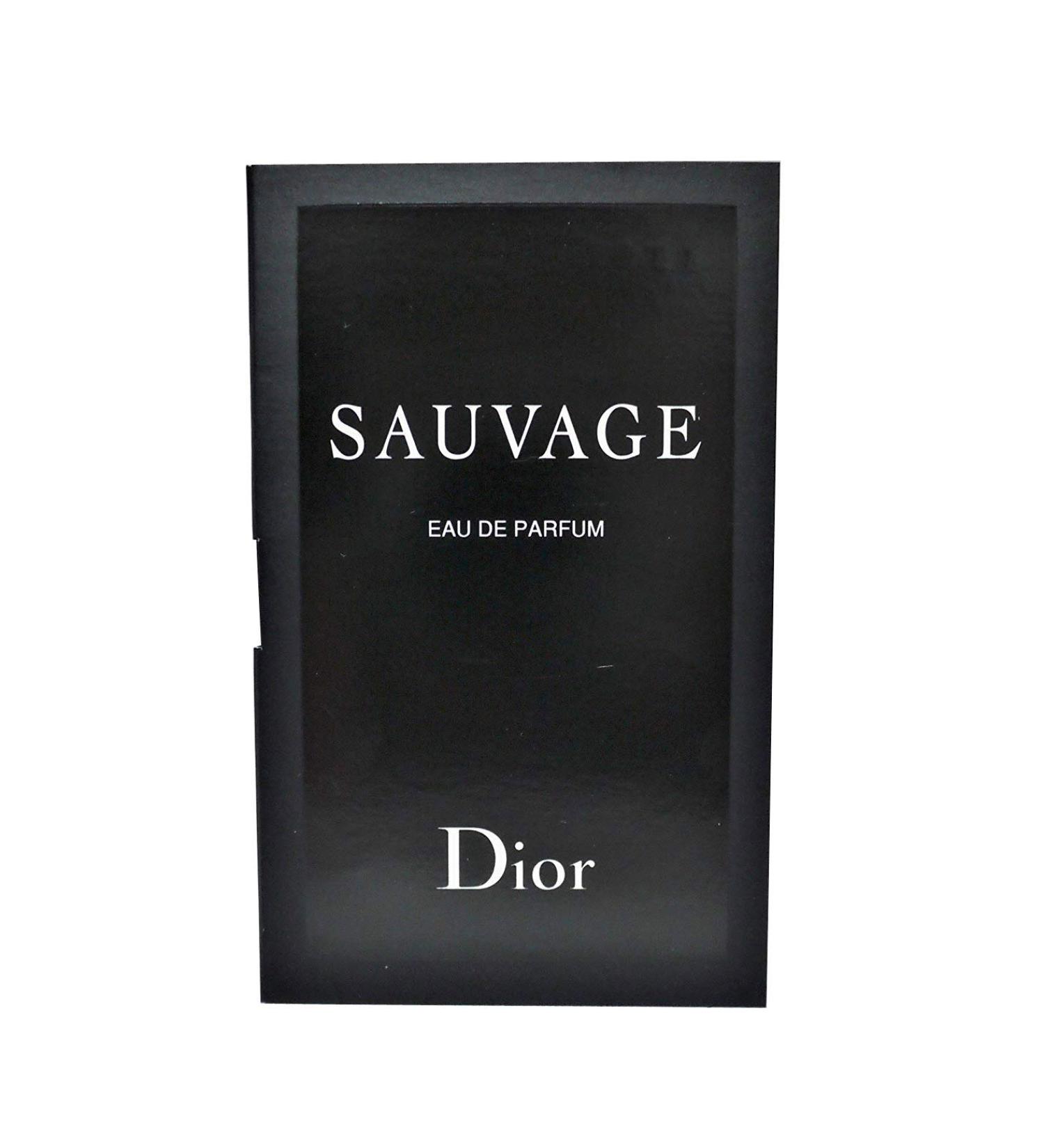 Dior 2018 Sauvage Eau de Parfum Sample Vial Spray .03 oz / 1 ml Wood 0.03 Fl Oz (Pack of 1) - Buy Online on GoSupps.com