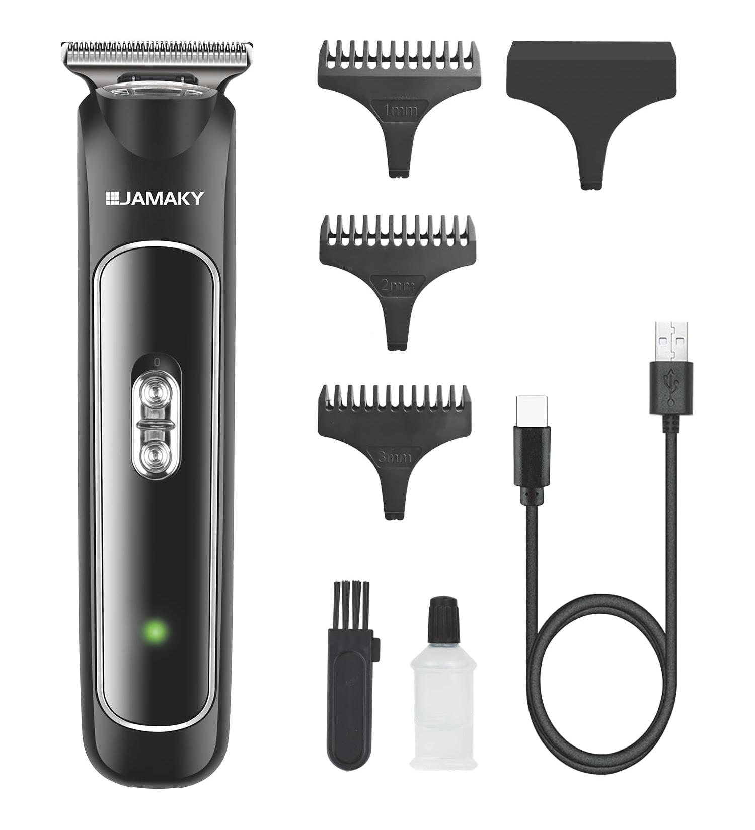 Ultimate Cordless Beard Trimmer for Men | 6300RPM T-Edgers 120 Min Run 3 Combs & Spotlight - International Shipping - Buy Online on GoSupps.com