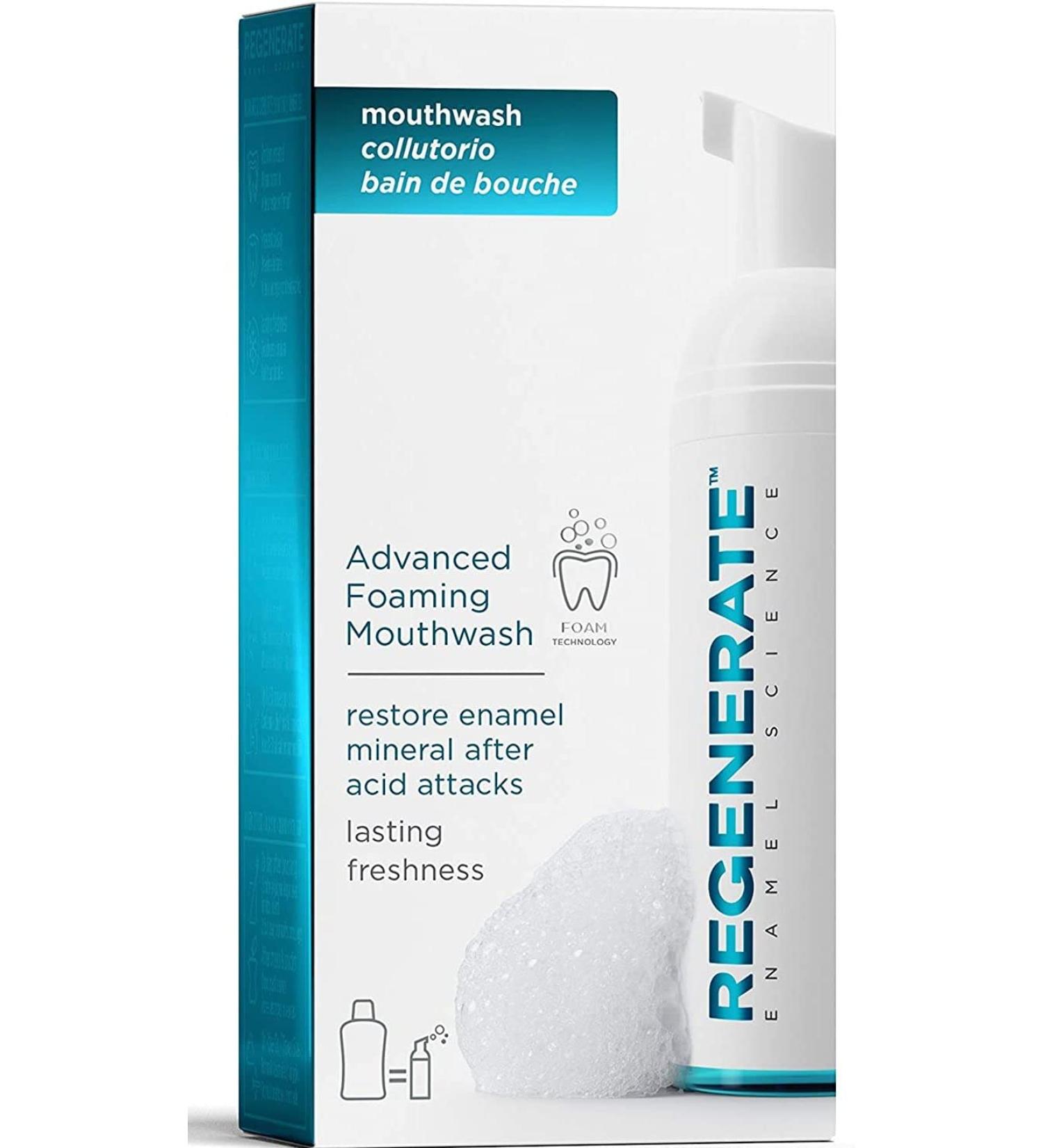 Regenerate REGENERATE ENAMEL SCIENCE Mouthwash Foaming Formula 50ml Pack of 2 (2)