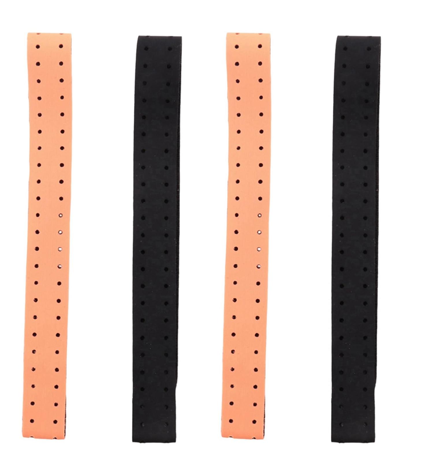 GUIJIALY 4 Pack Adjustable Breathable Replacement Wristband for Heart Rate Monitor - Soft Strap in Black & Orange - Buy Online on GoSupps.com