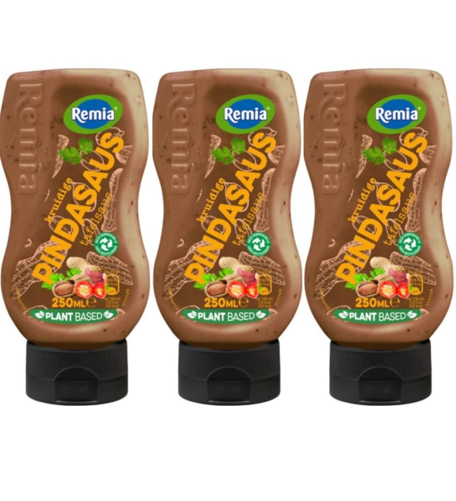 Remia Spicy Peanut Sauce 250 ml x 3 Pieces - Buy Online on GoSupps.com