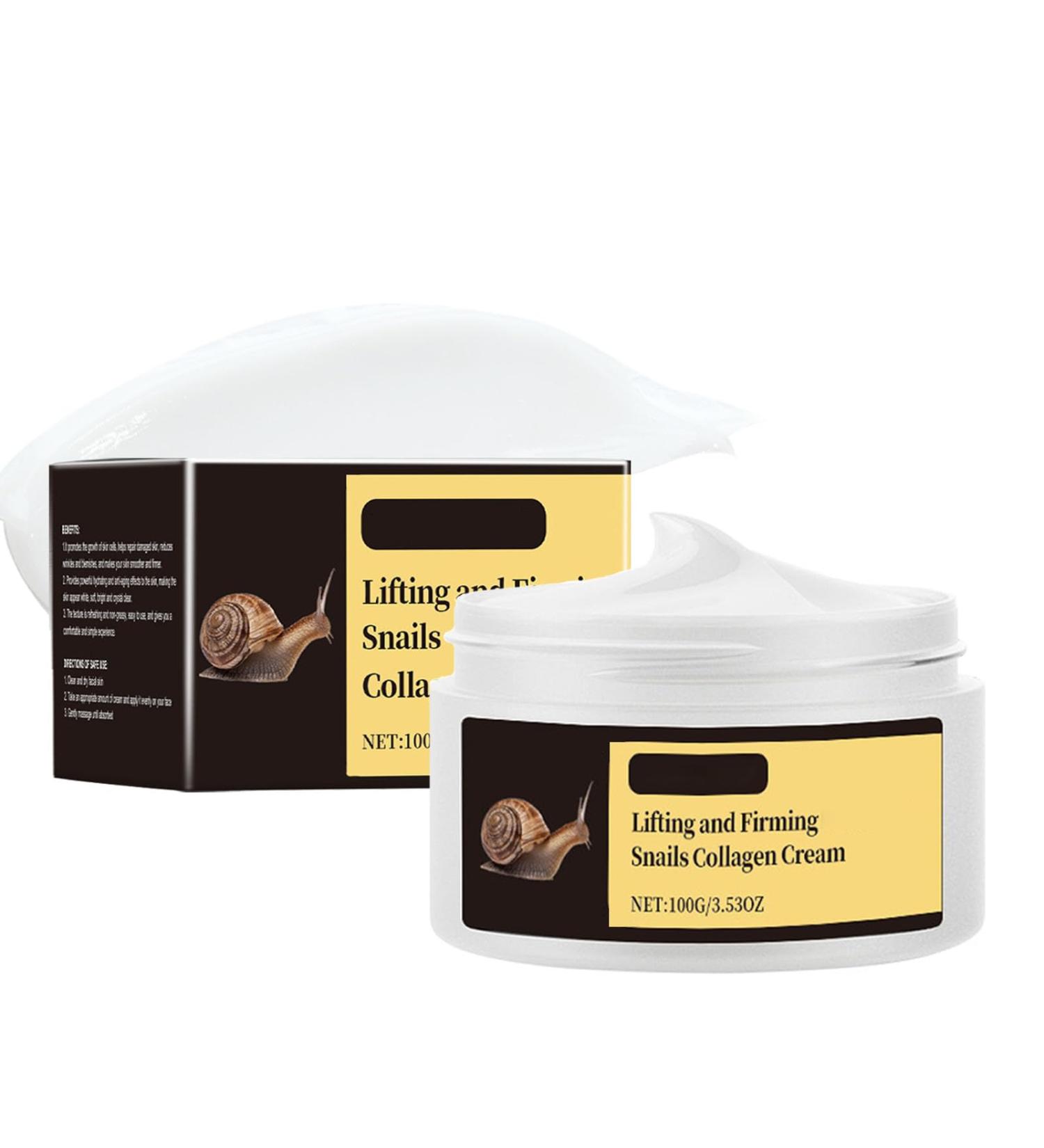 Snail Mucin All in One Cream - Moisturizing Snail Repair Face Cream - Collagen Cream - Skin Repair & Hydrating Face Cream - Skin Lig_htening Cream - Anti Aging Anti Wrinkle Deep & Intense Hydration - Buy Online on GoSupps.com